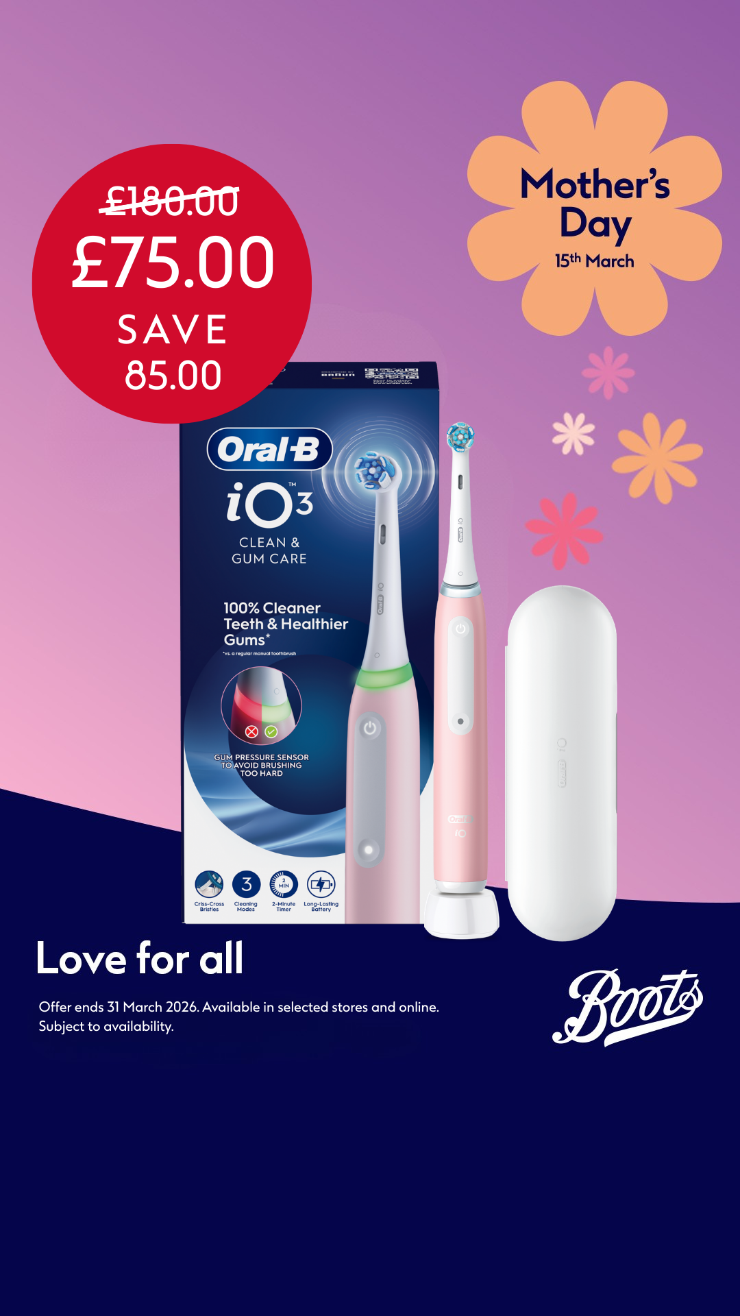 Boots UK Facebook ad
