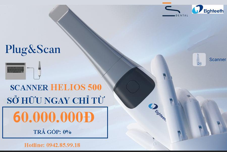3S Dental Facebook ad: MUA NGAY MÁY SCAN TRONG MIỆNG HELIOS 500