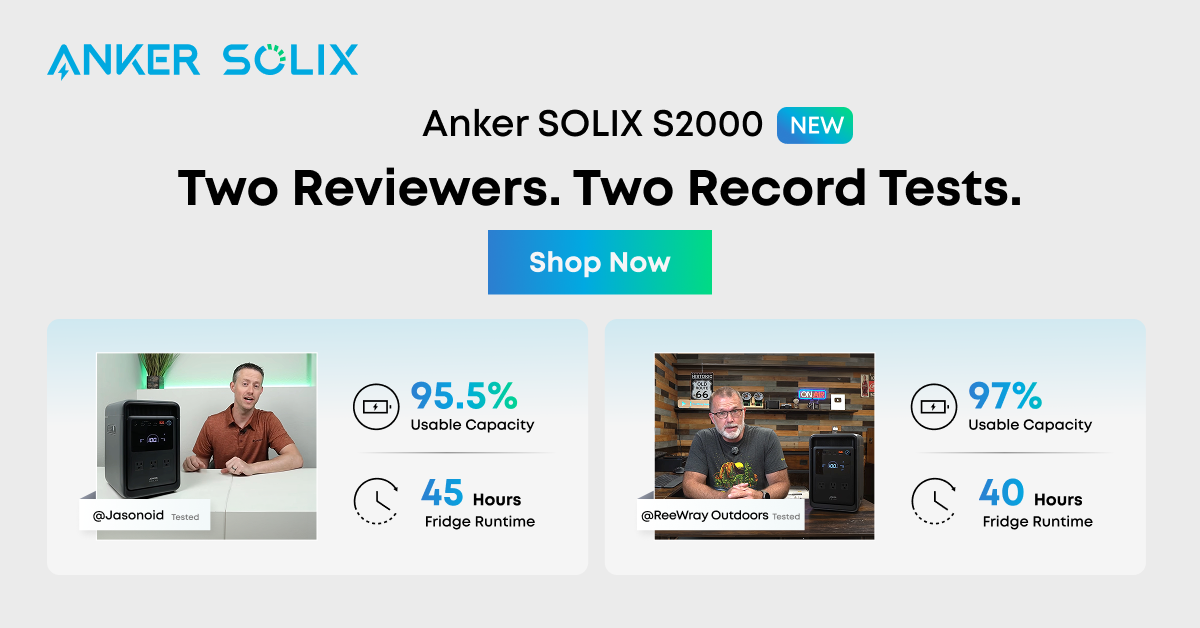Anker SOLIX Facebook ad