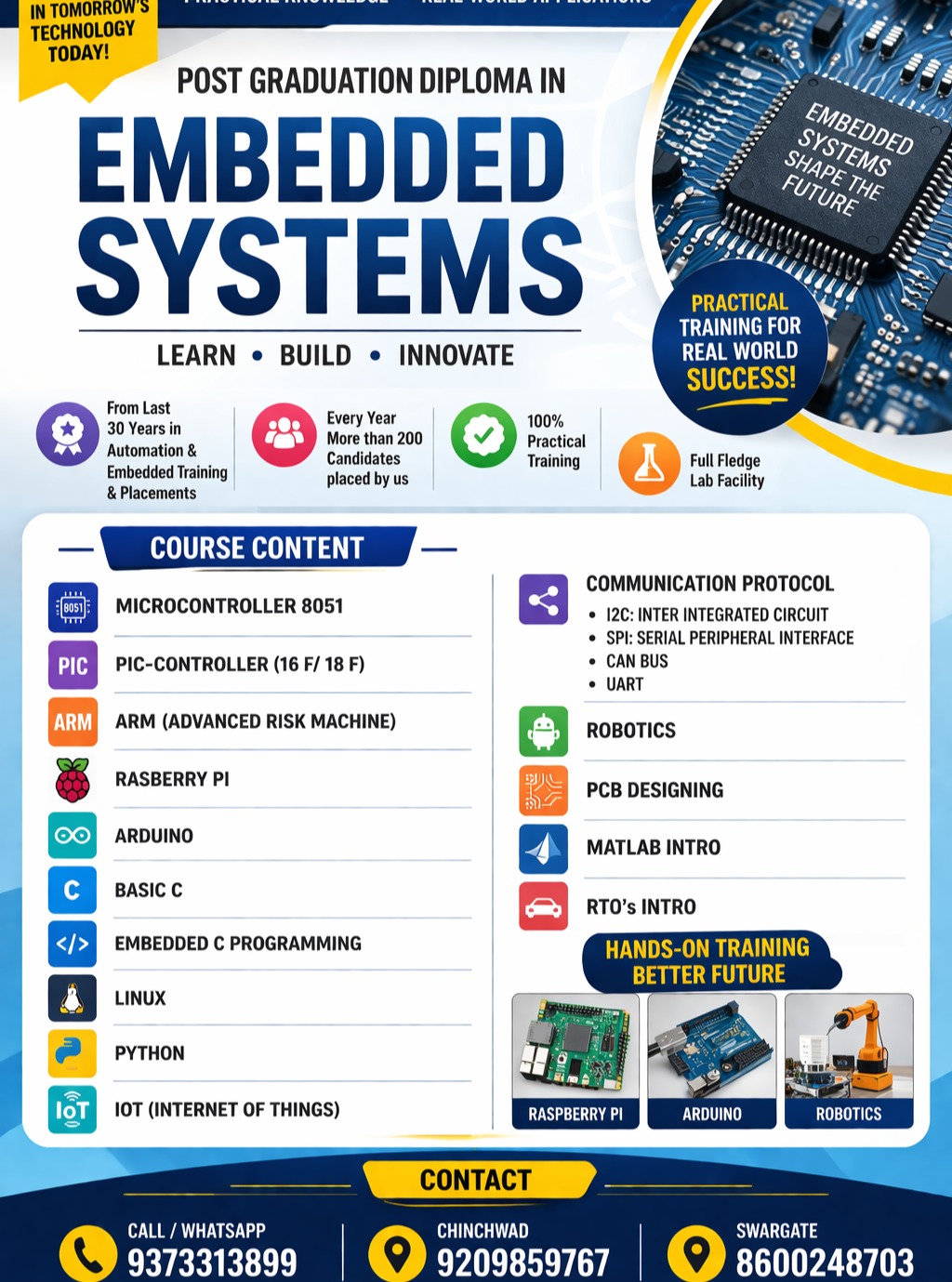 prolificpune Facebook ad: Post Graduation Diploma In Embedded Systems (PGDIA) with…