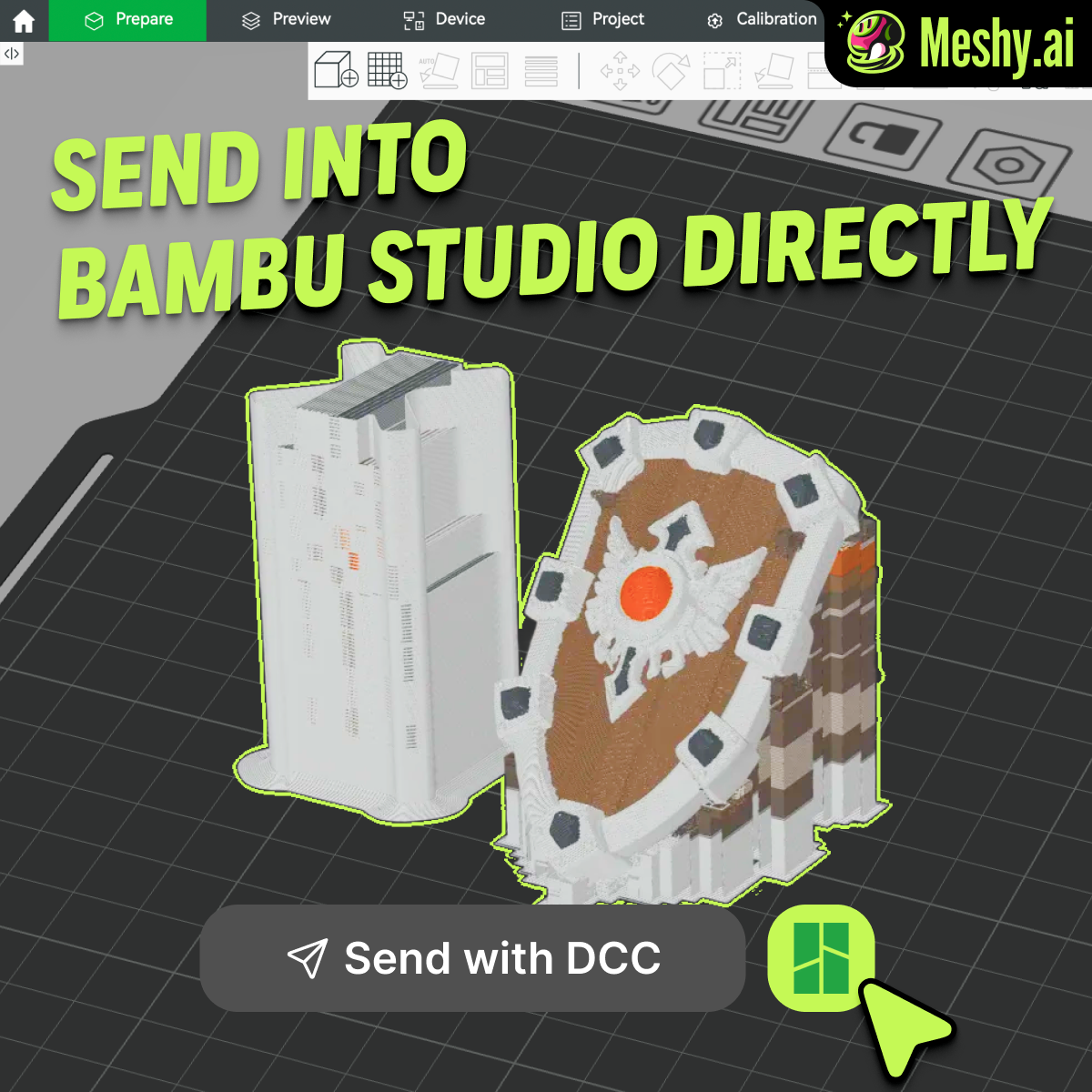 Meshy Facebook ad