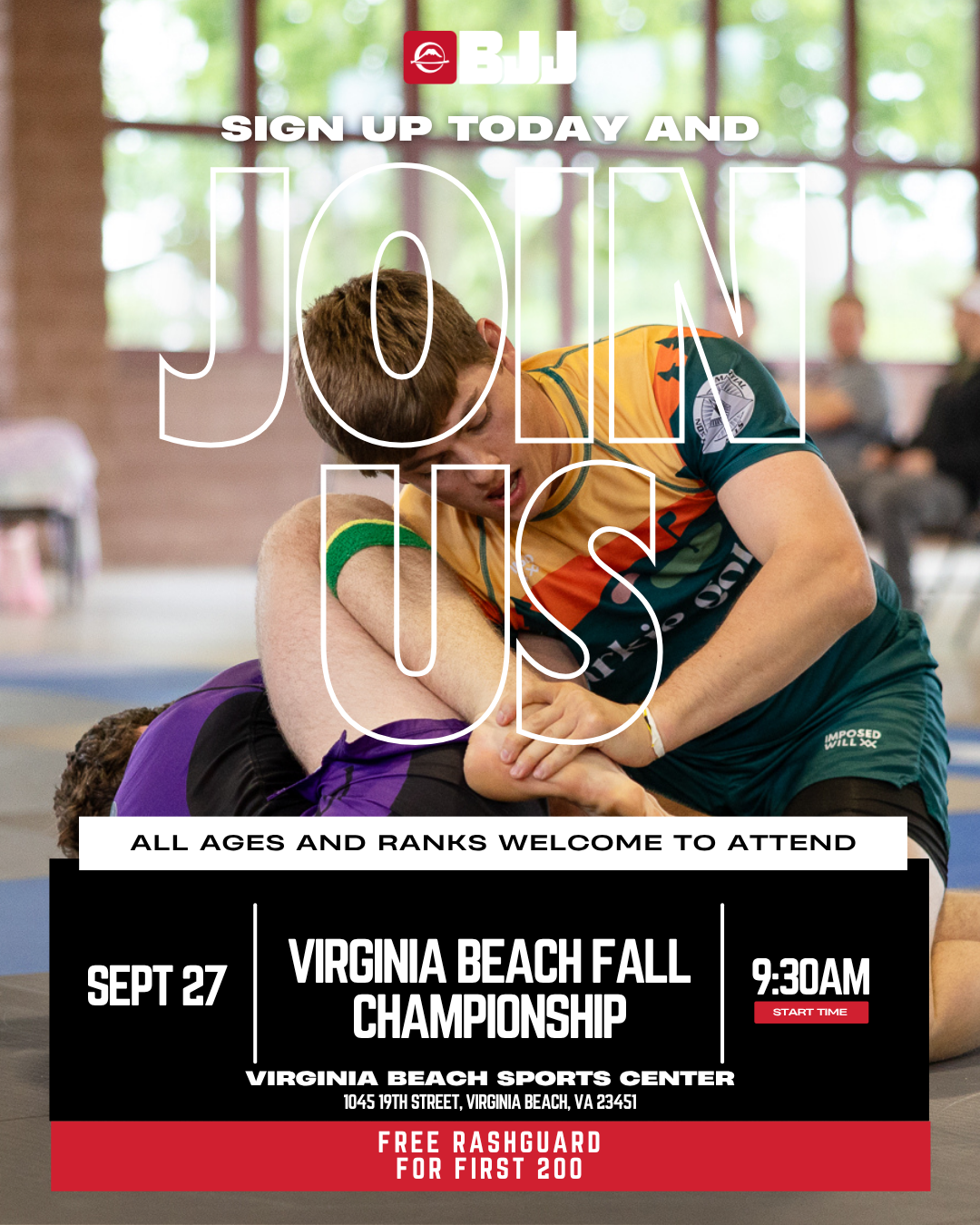 FUJI BJJ Facebook ad