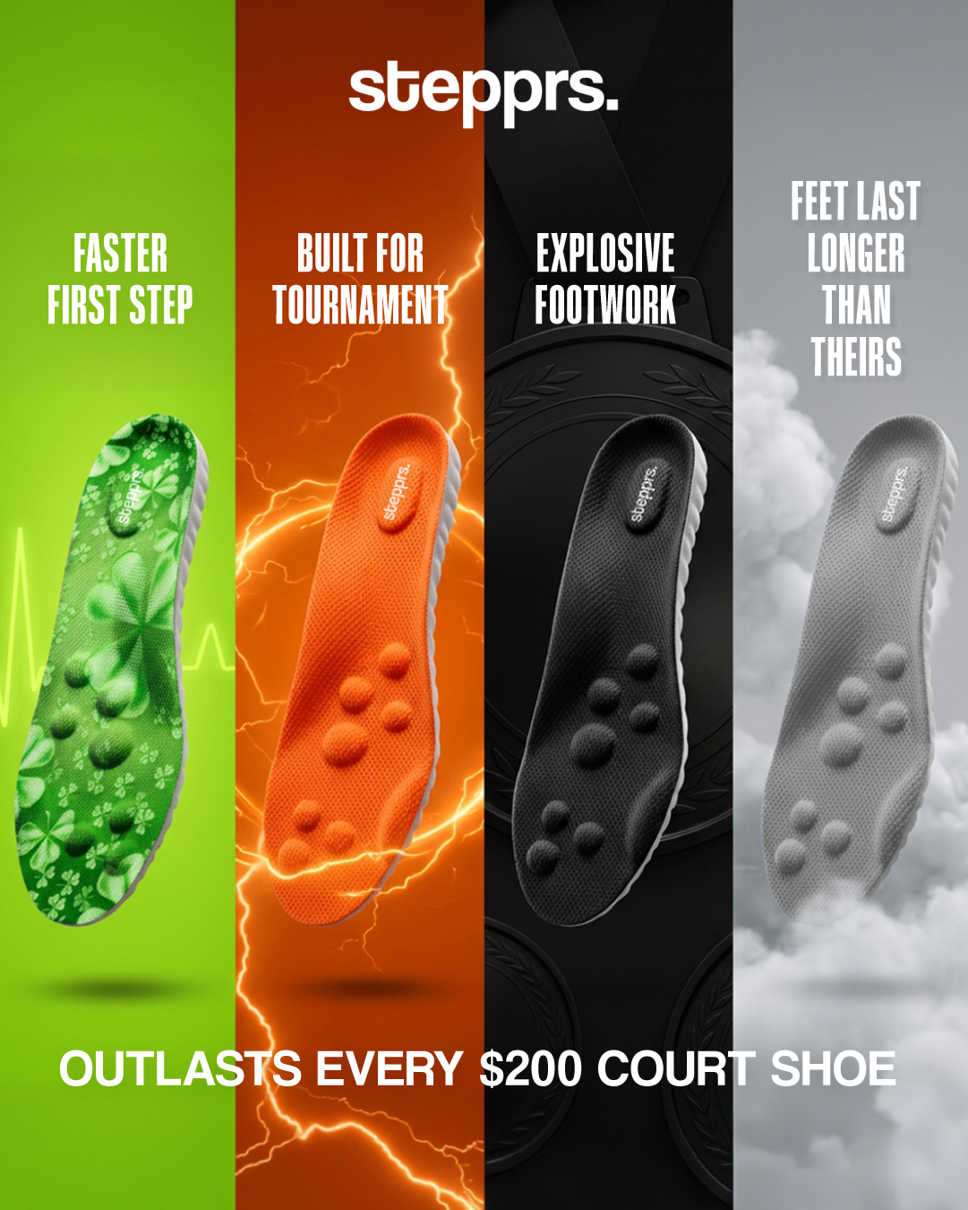 Stepprs Facebook ad