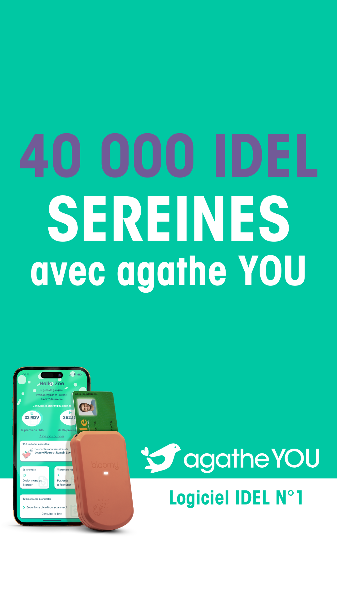 La Ruche des infirmières libérales Facebook ad from Jul 27, 2026