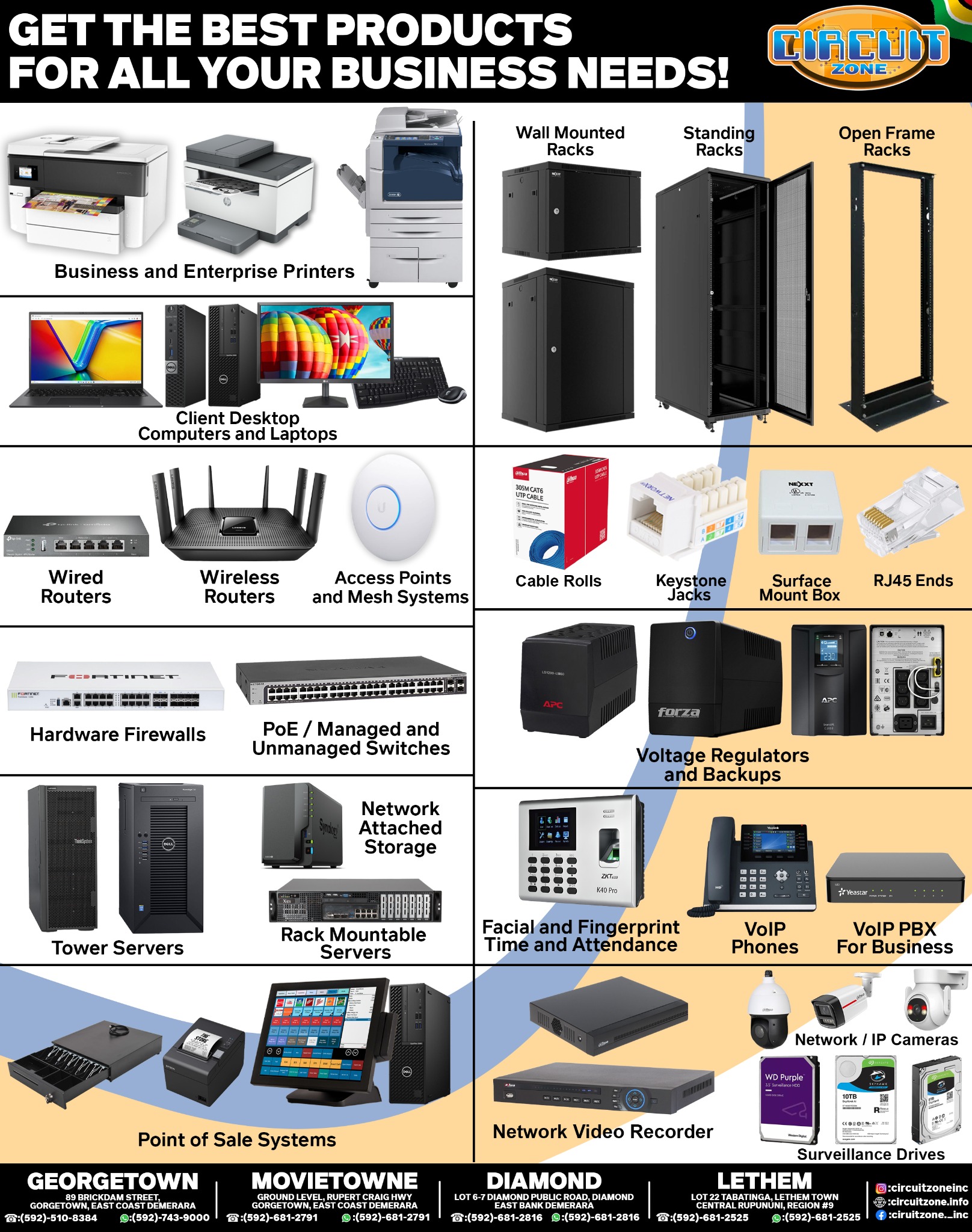 Circuit Zone Inc. - Guyana Facebook ad from Jul 25, 2025