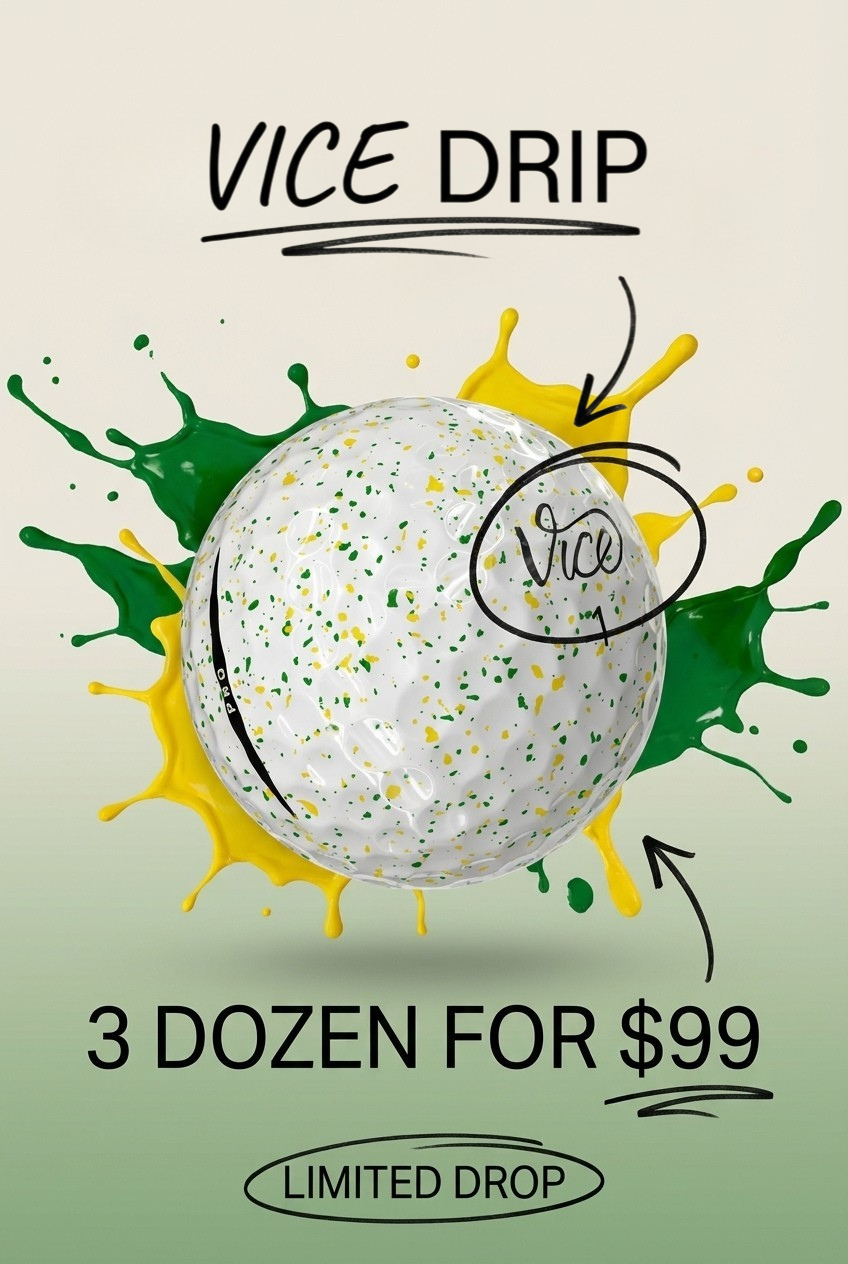 Vice Golf Facebook ad