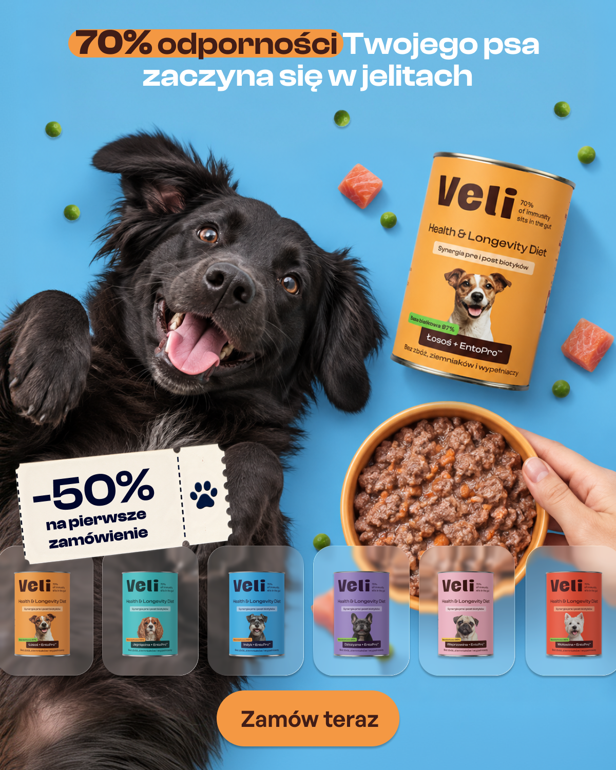VeliPet Facebook ad