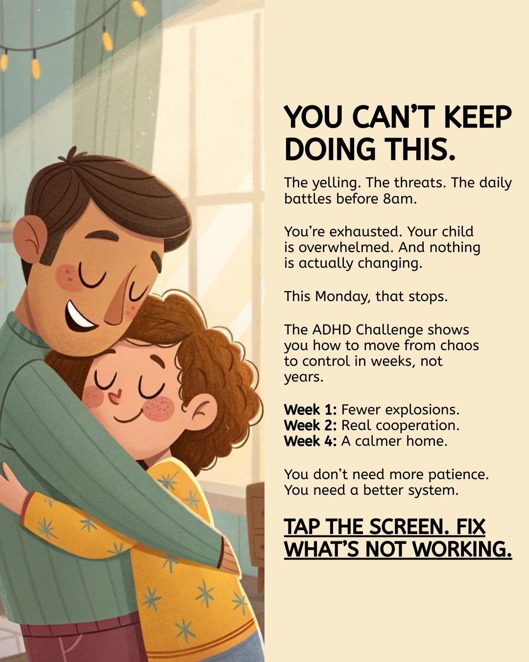 Parenting Leader Facebook ad