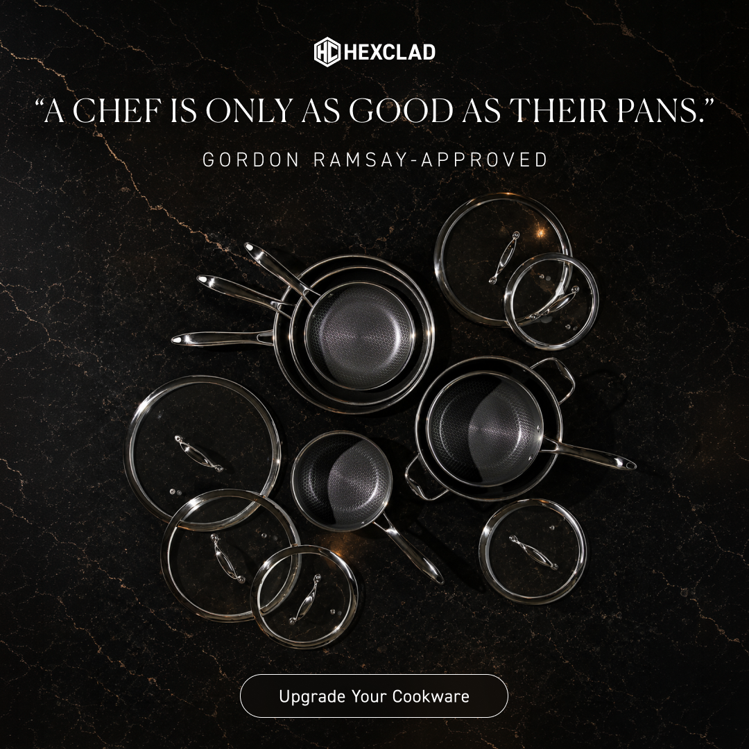 Gordon Ramsay Facebook ad: I only cook with HexClad