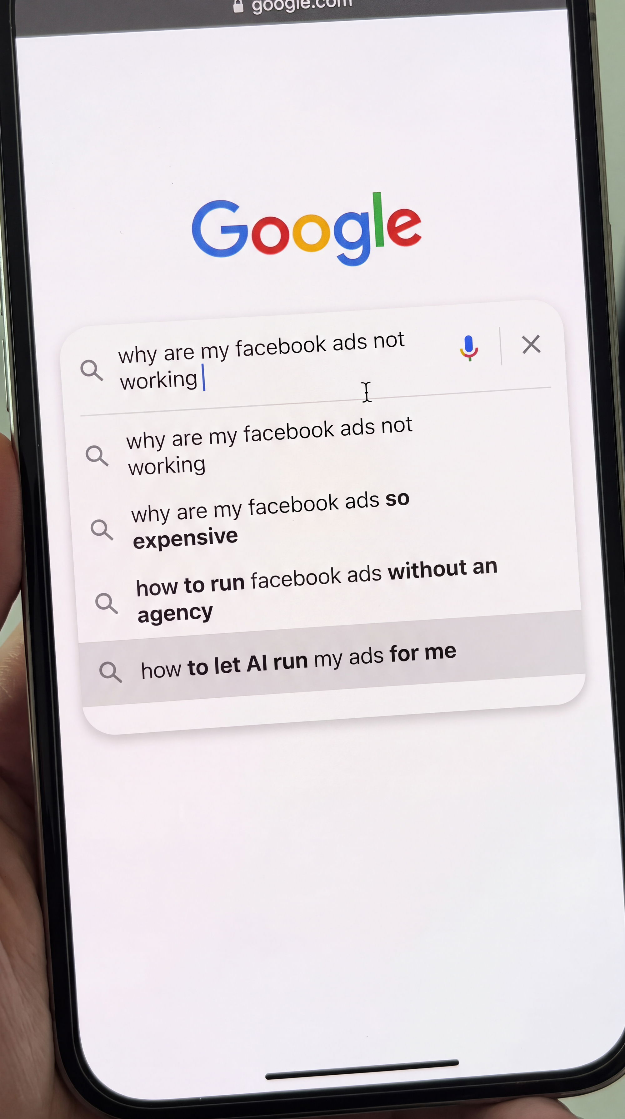 Larven AI Facebook ad