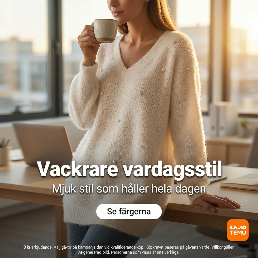 Temu Sweden Facebook ad