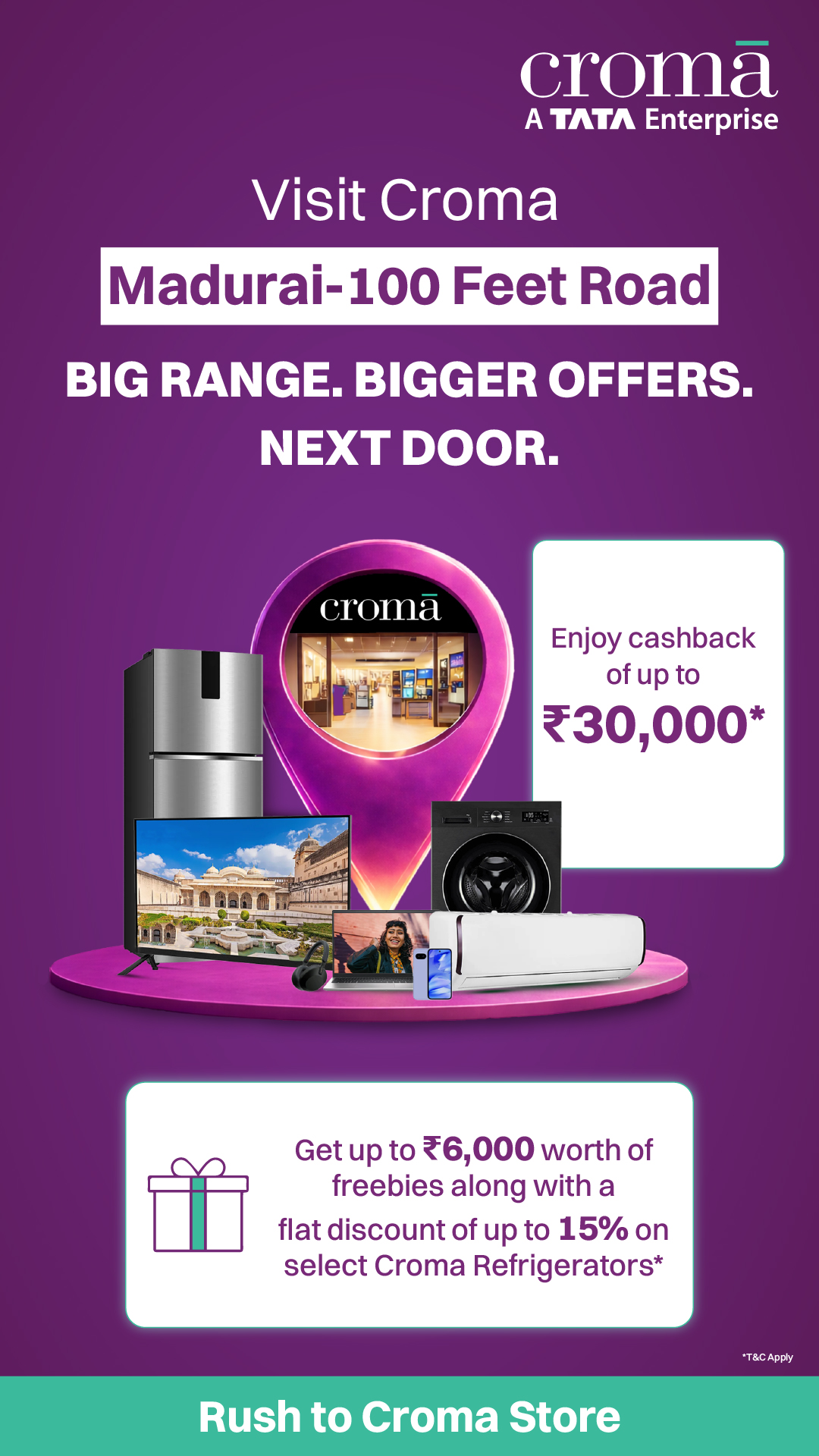 Croma Facebook ad