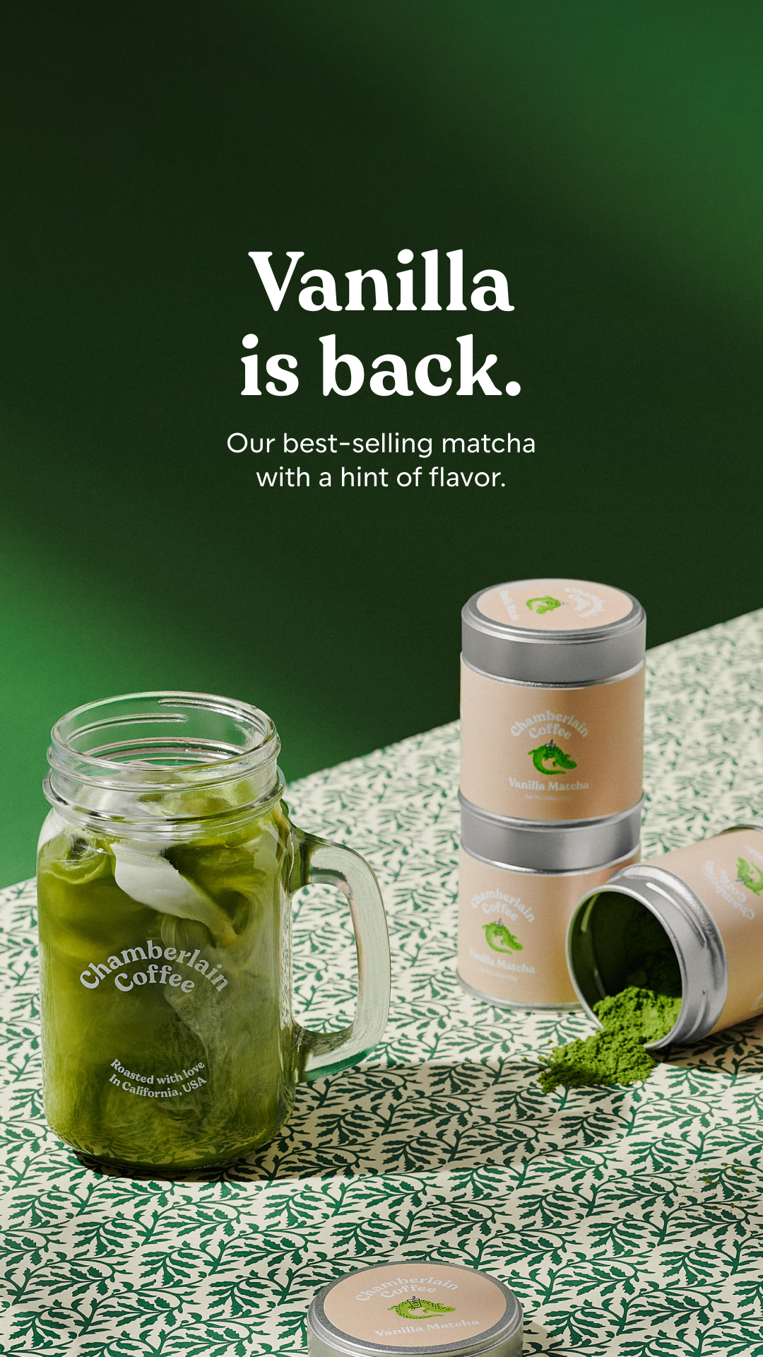 Chamberlain Coffee Facebook ad