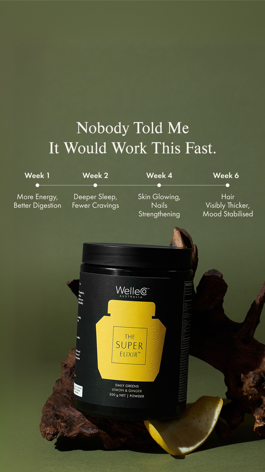 WelleCo Facebook ad