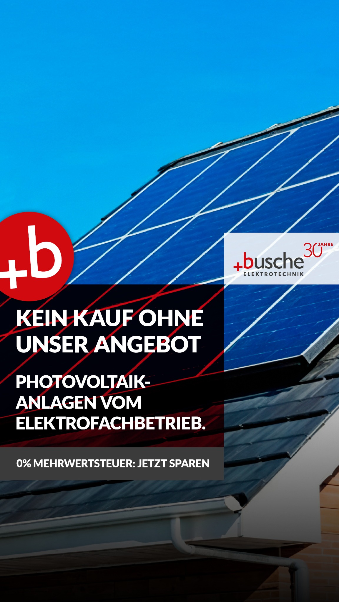 Busche Elektrotechnik GmbH Facebook ad