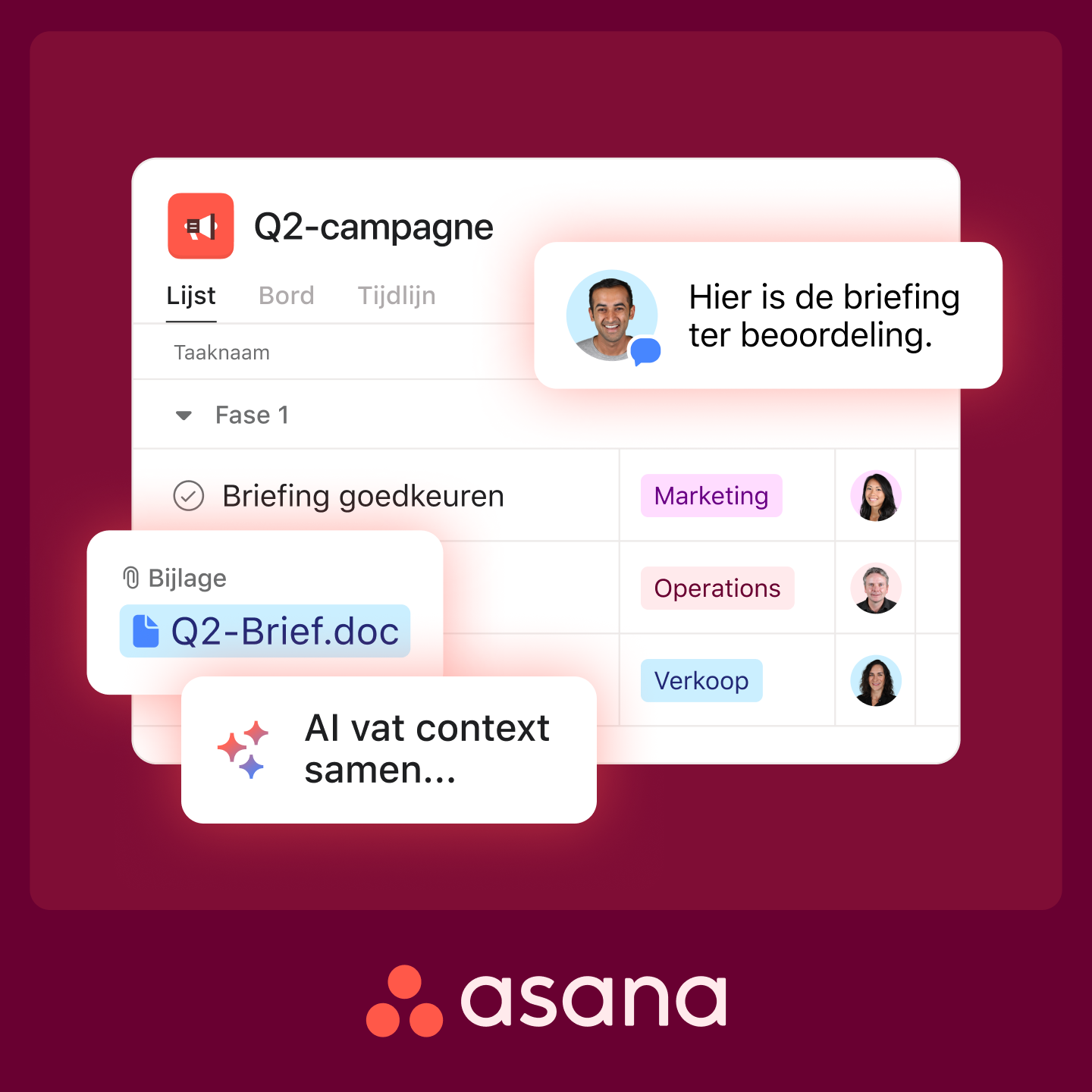 Asana Facebook ad