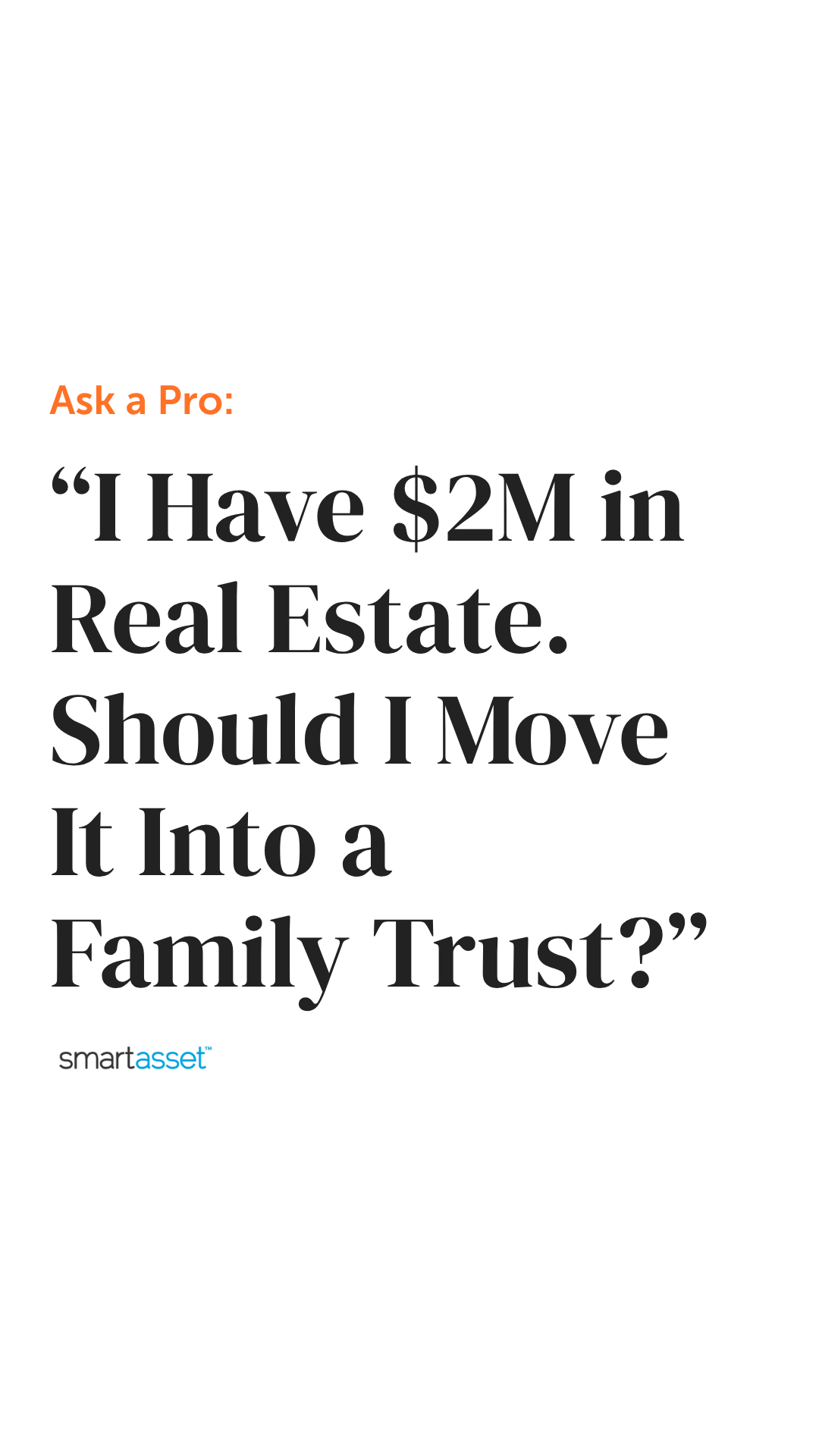 SmartAsset.com Facebook ad