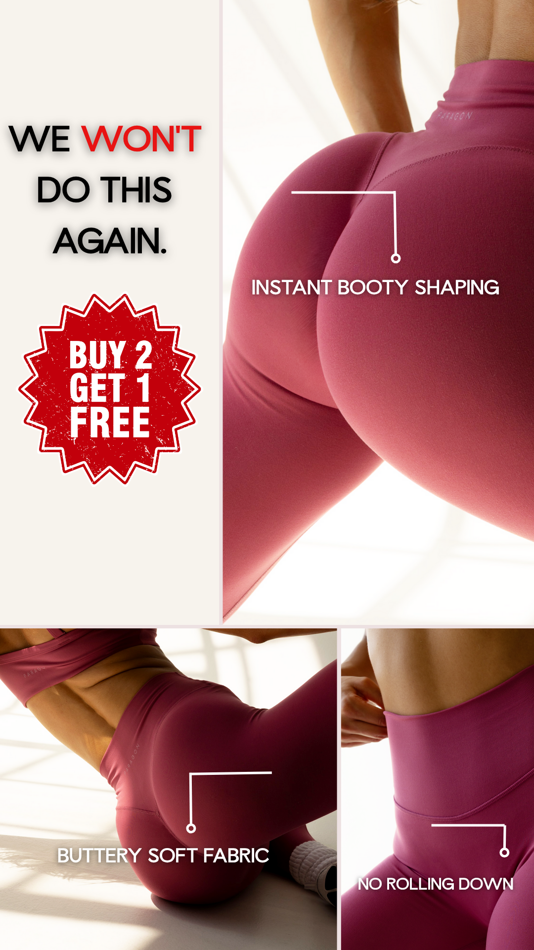 Paragon Fitwear Facebook ad