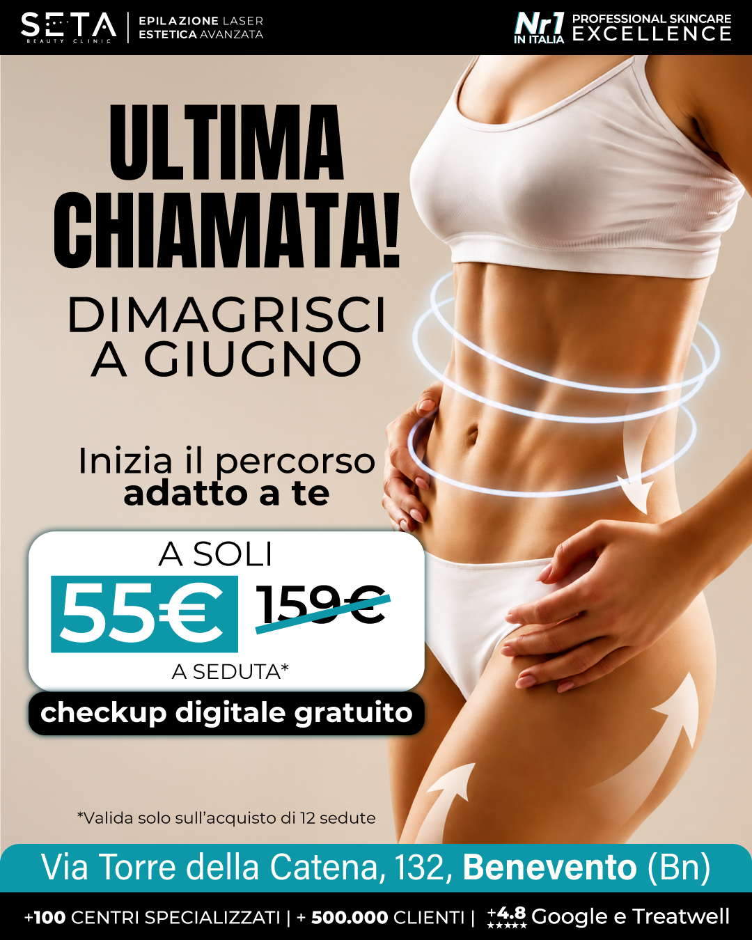 Seta Beauty Benevento Facebook ad from Jun 11, 2026