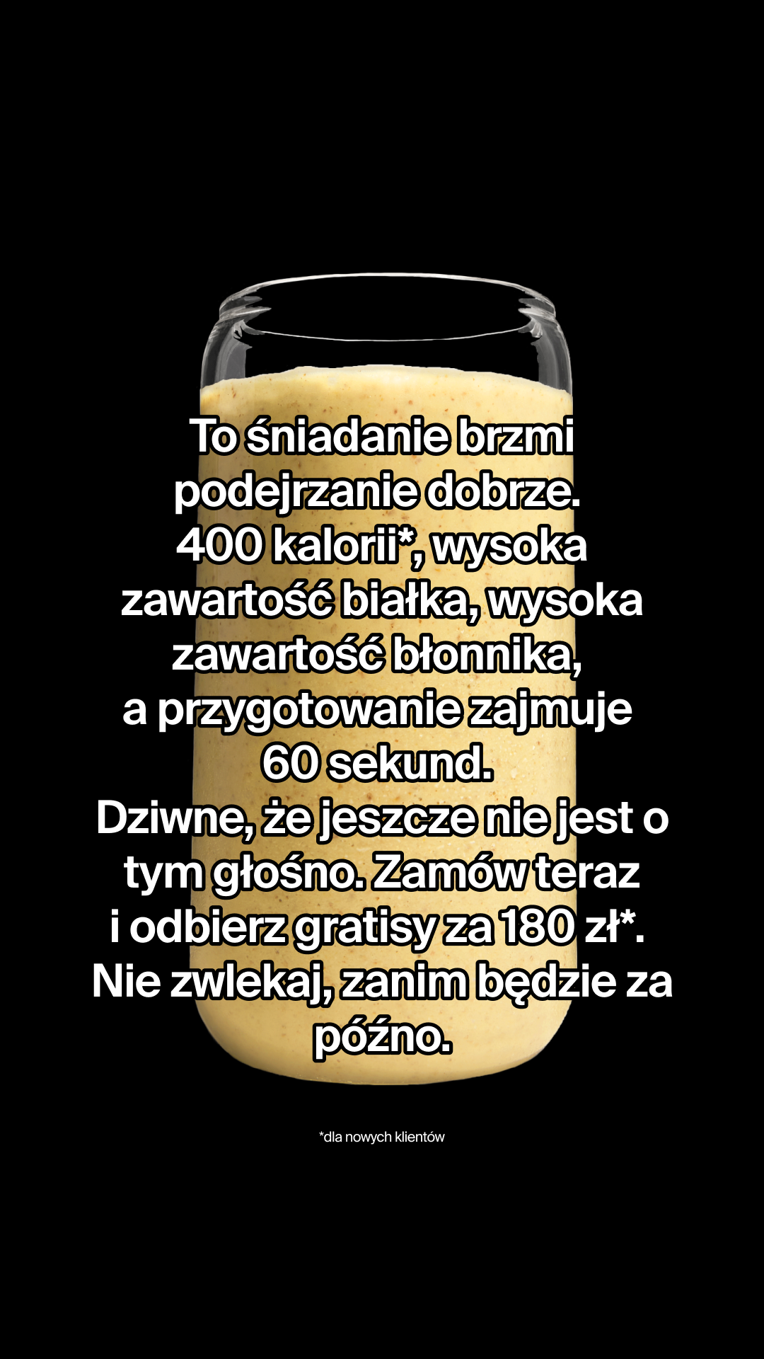 Huel Facebook ad
