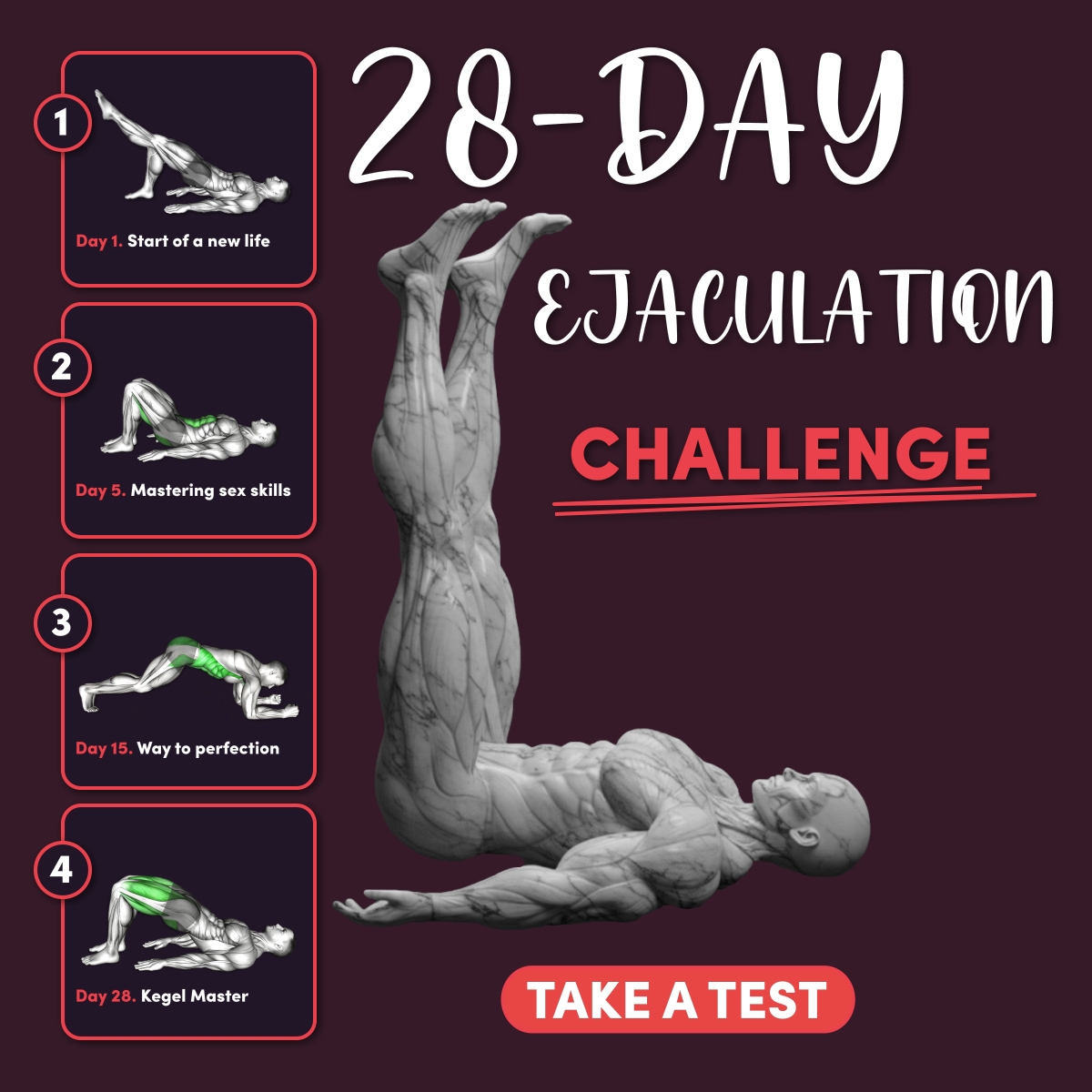 The Coach #1 men's health app Facebook ad
