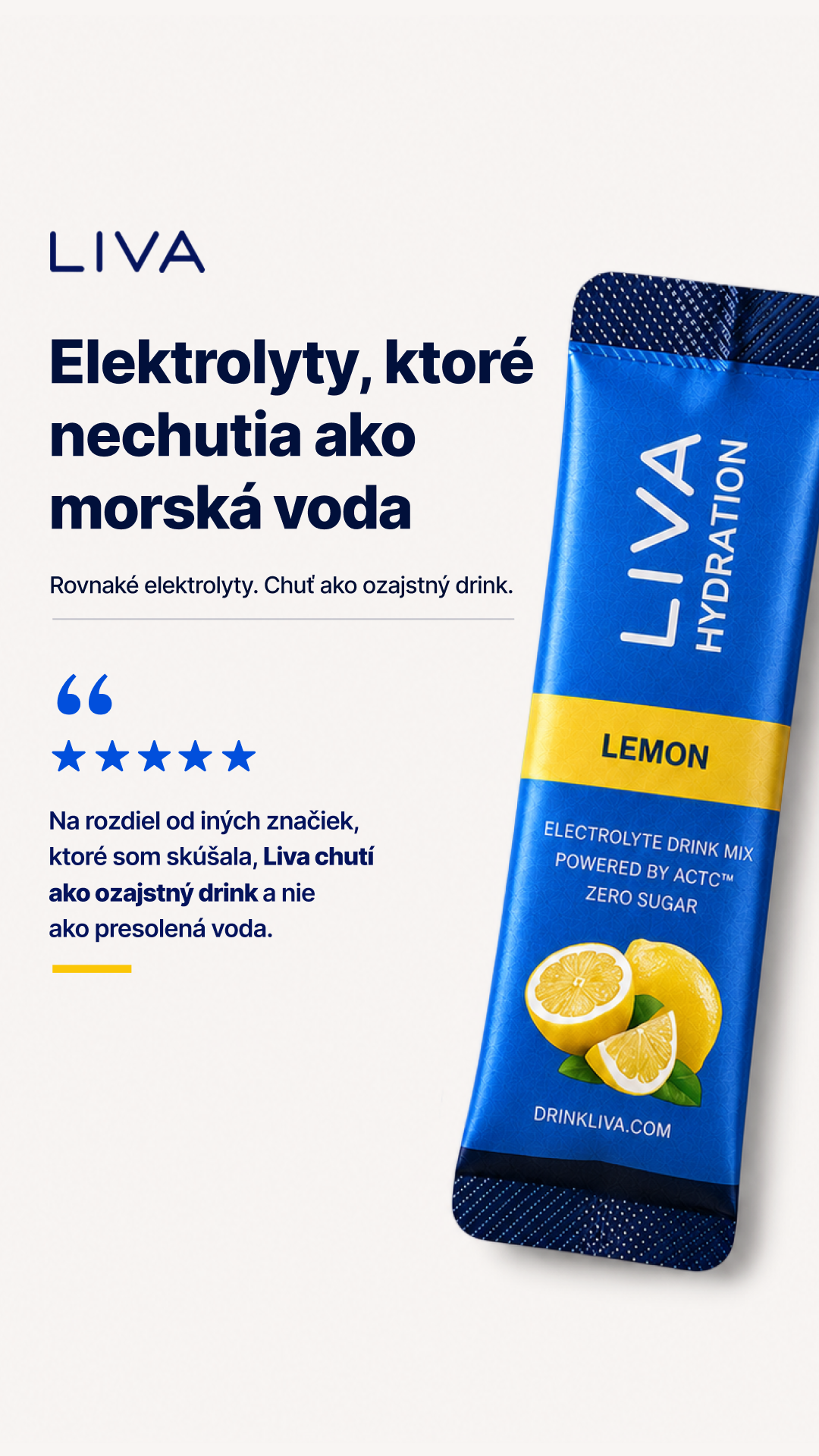 Liva Facebook ad