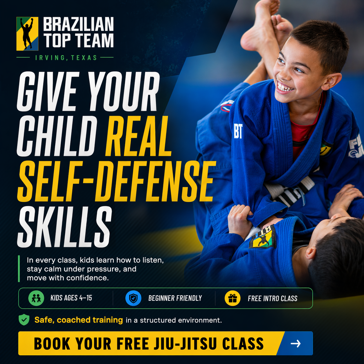 BTT Irving Facebook ad