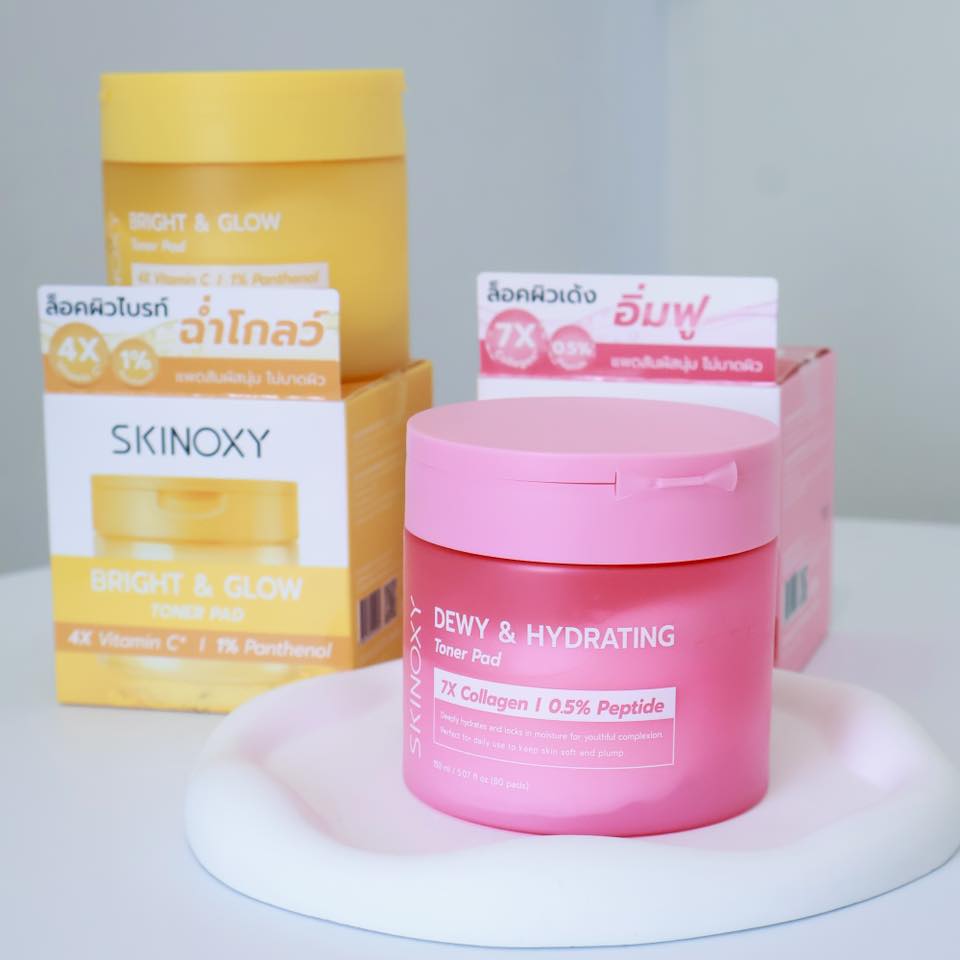 รีวิวความปัง Facebook ad: ⋆˙⟡Toner Pad ของ SKINOXY ใช้ดีจริงชอบมากกก!