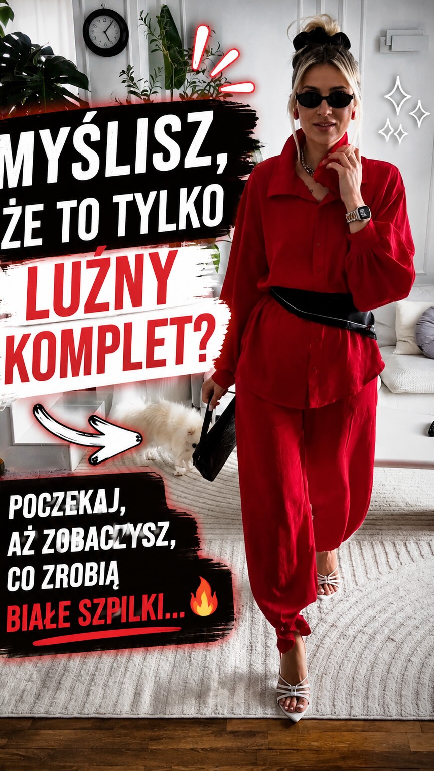 Butik Facebook ad: MYŚLAŁAM, ŻE TO TYLKO LUŹNY KOMPLET… A POTEM…