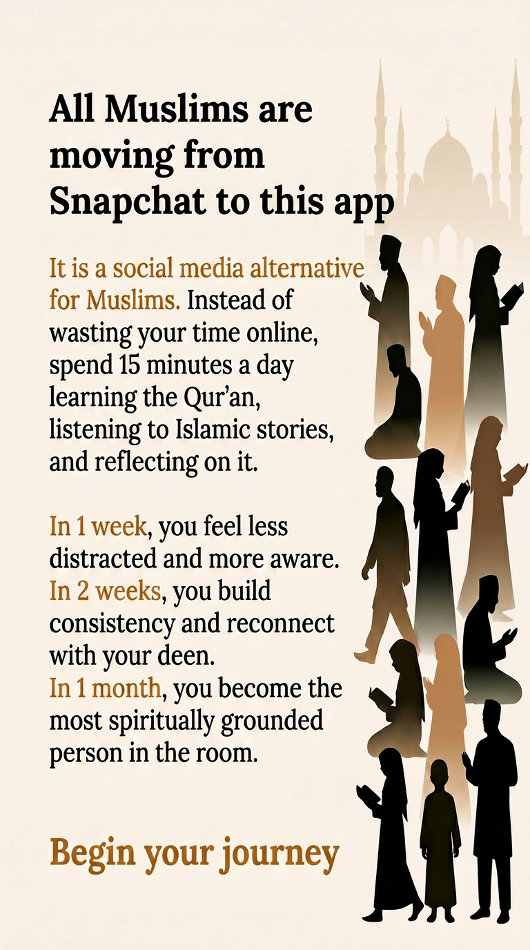 Advice from Imam Ibrahim Facebook ad