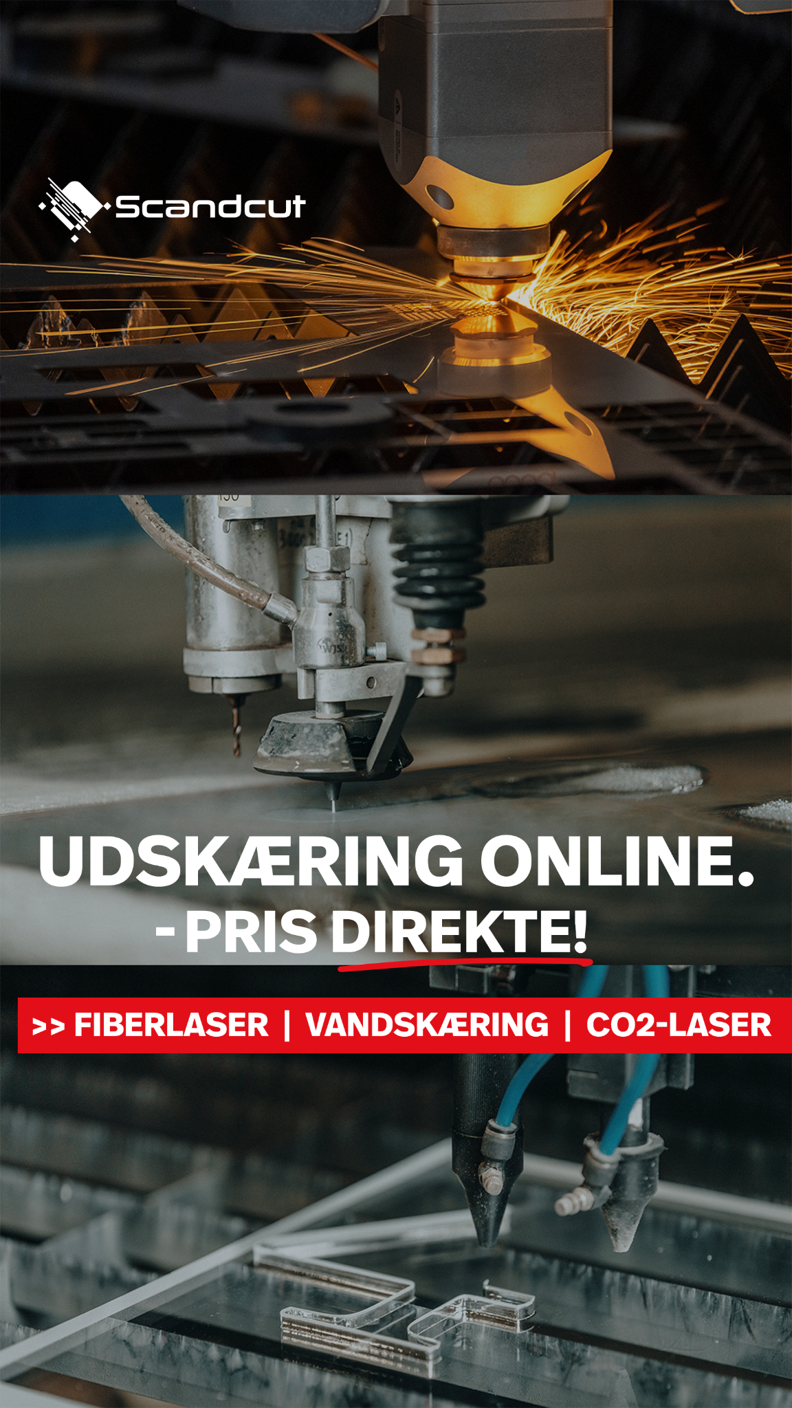 Scandcut.dk Facebook ad from Feb 10, 2026