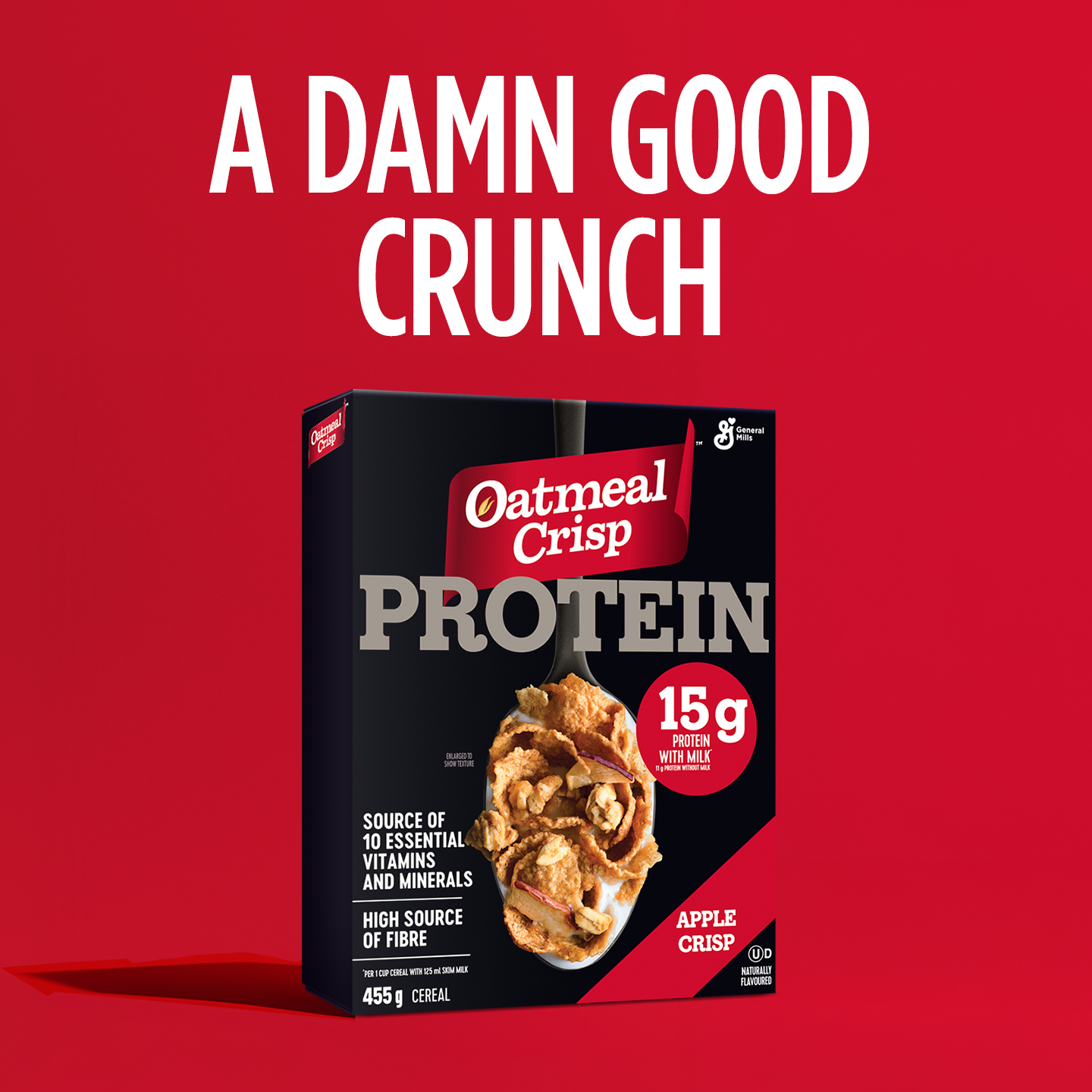 Oatmeal Crisp Canada Facebook ad