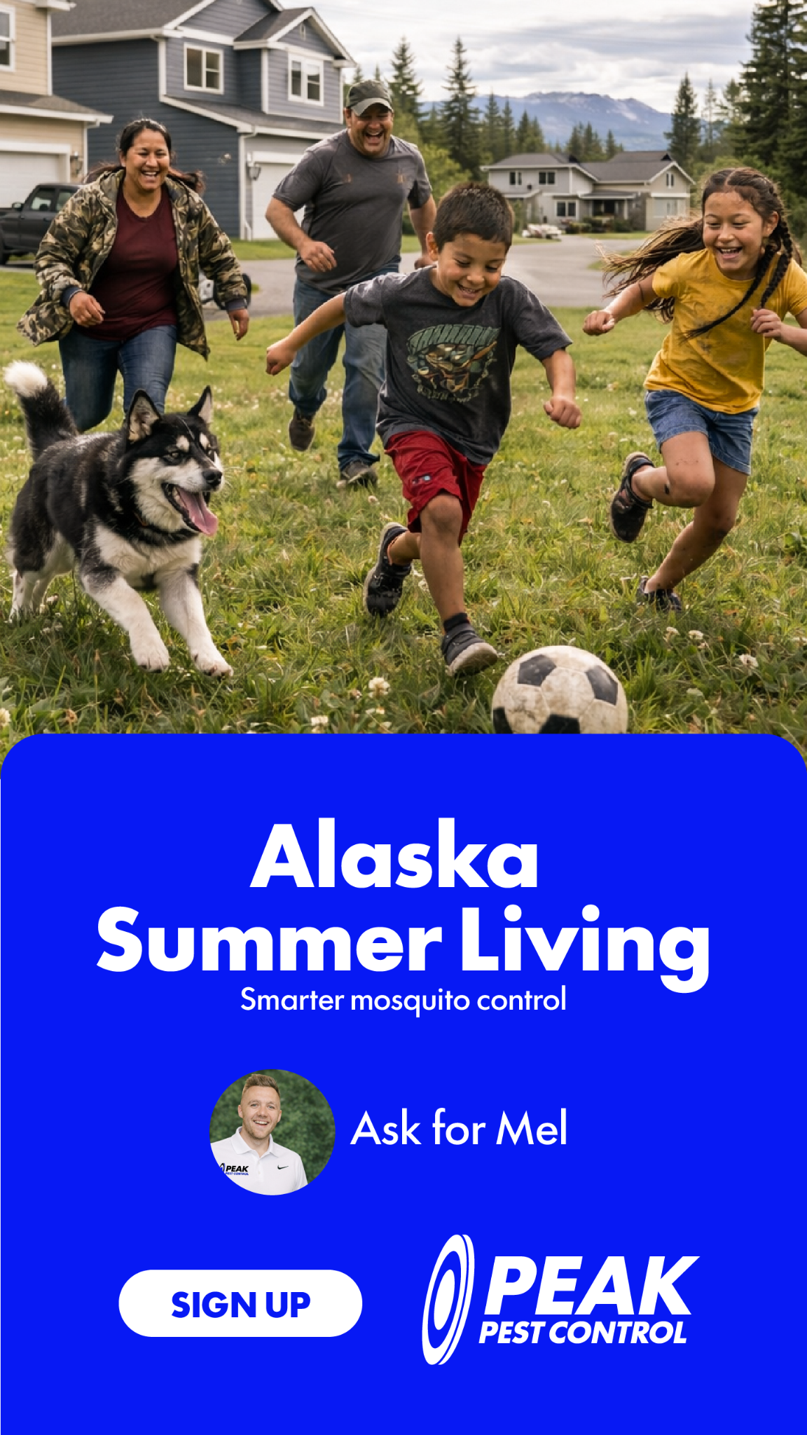 Peak Pest Control Facebook ad
