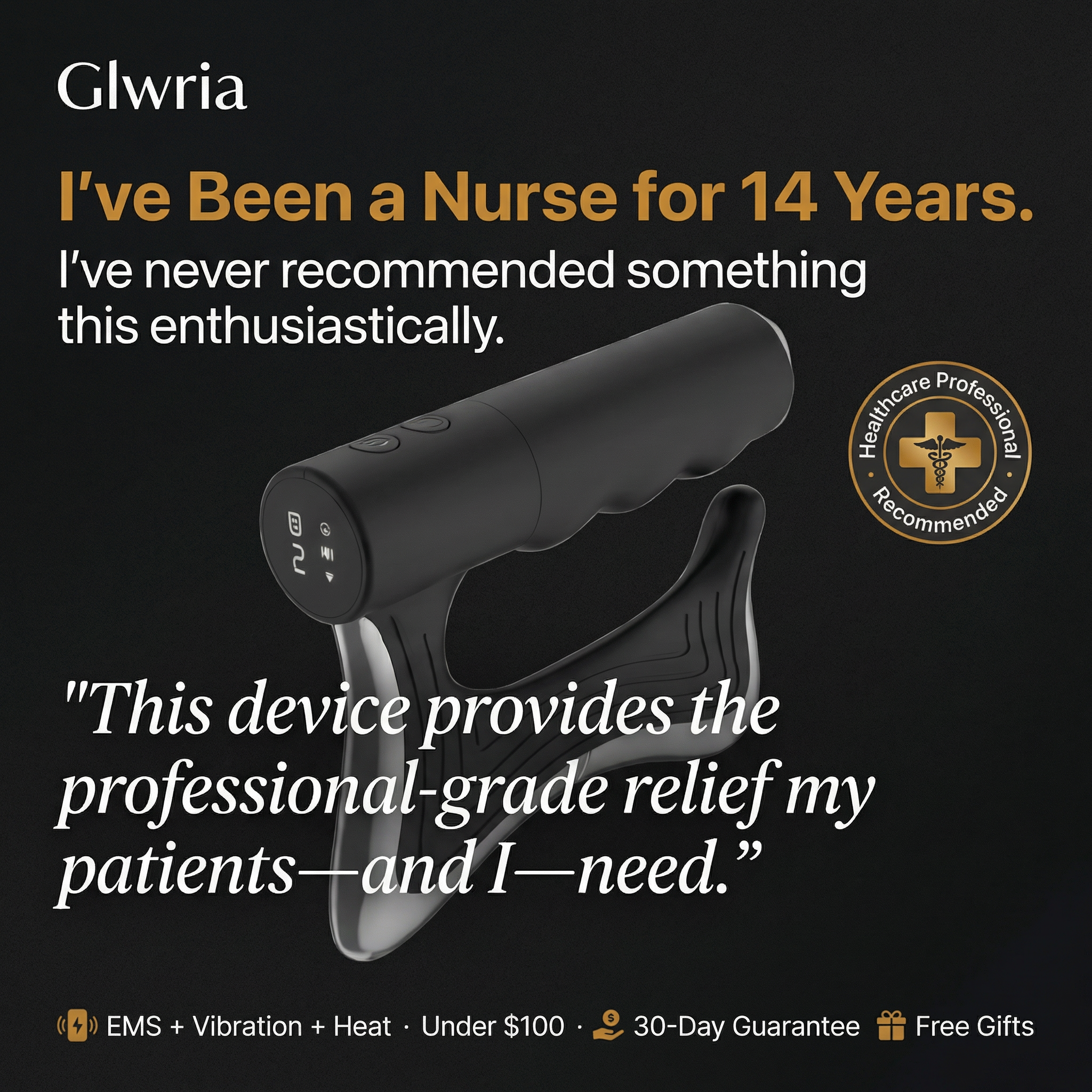 Glwria Facebook ad