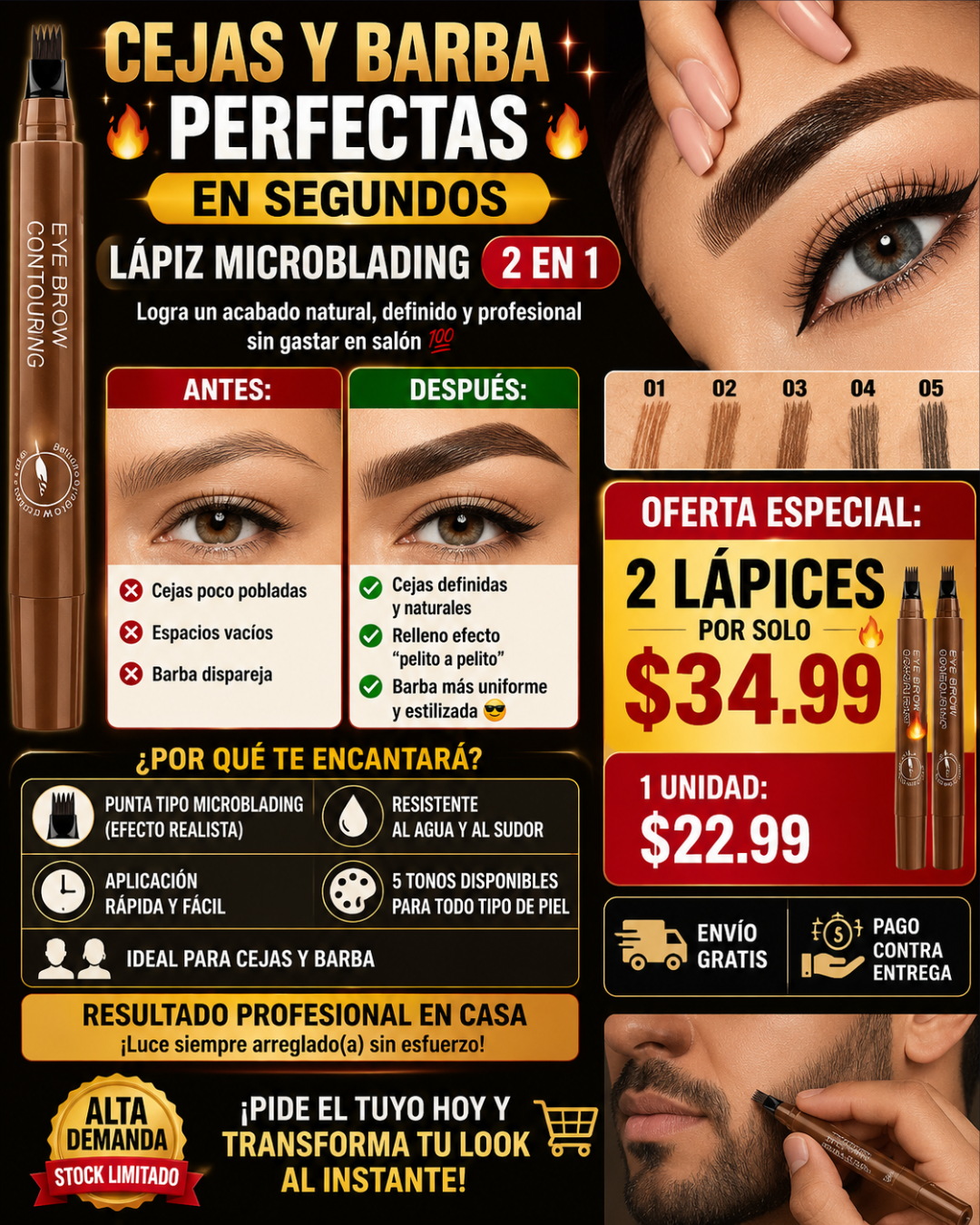 Solutions-Store SAS Facebook ad: LAPIZ MICROBLANDING