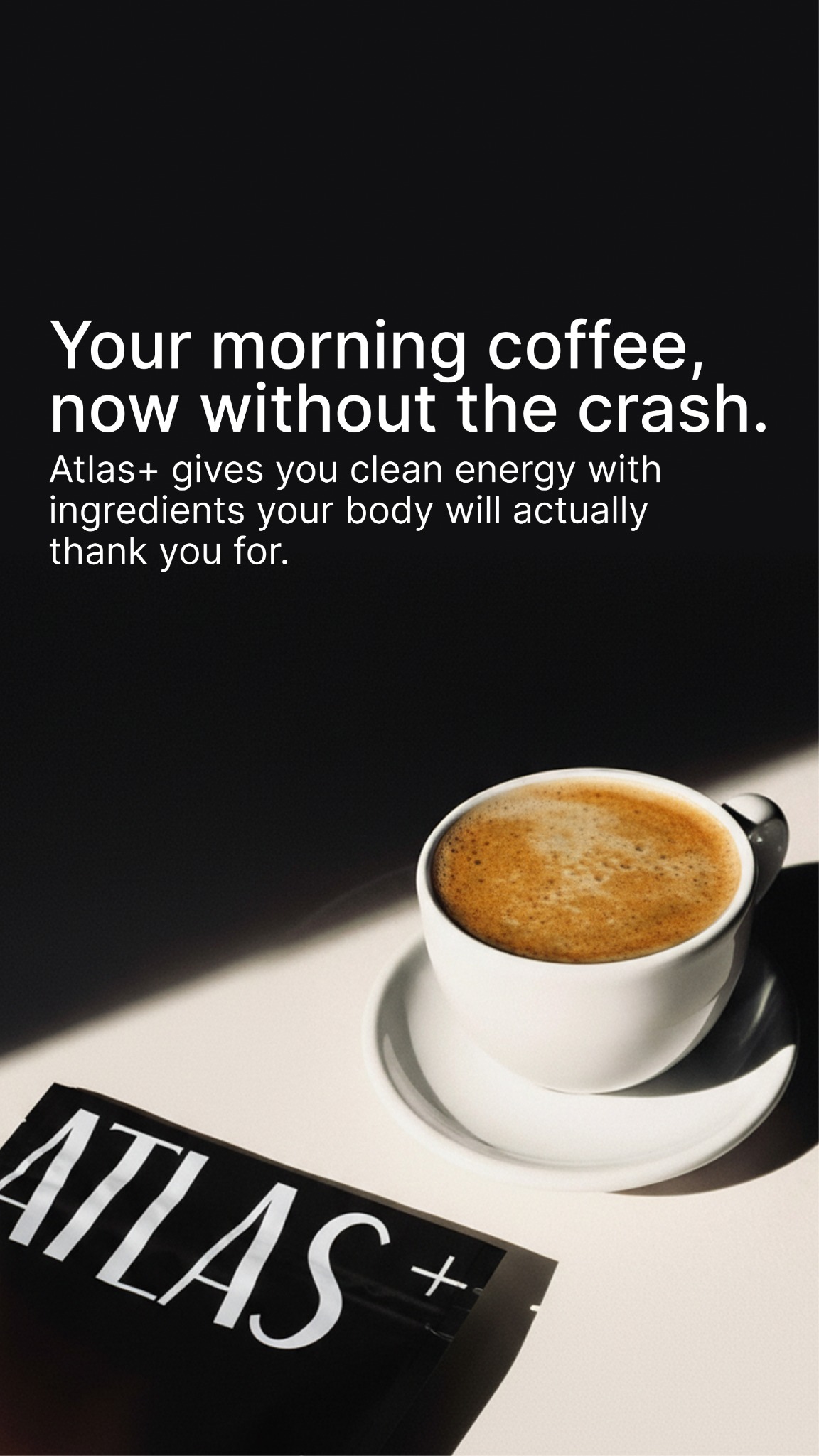 Atlas+ Coffee Facebook ad
