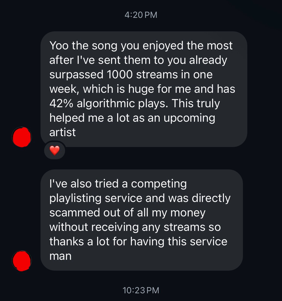 GPM Music Group Facebook ad