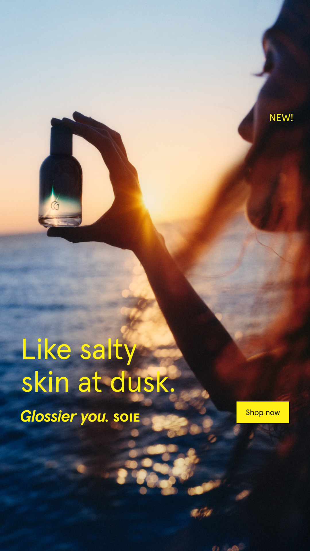 Glossier Facebook ad