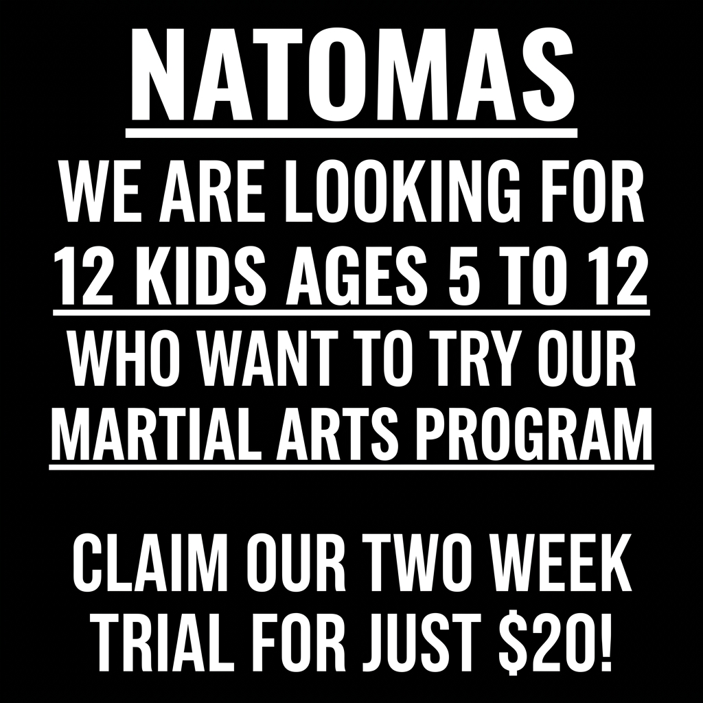 Natomas Academy - Family Taekwondo Facebook ad: Family Martial Arts!