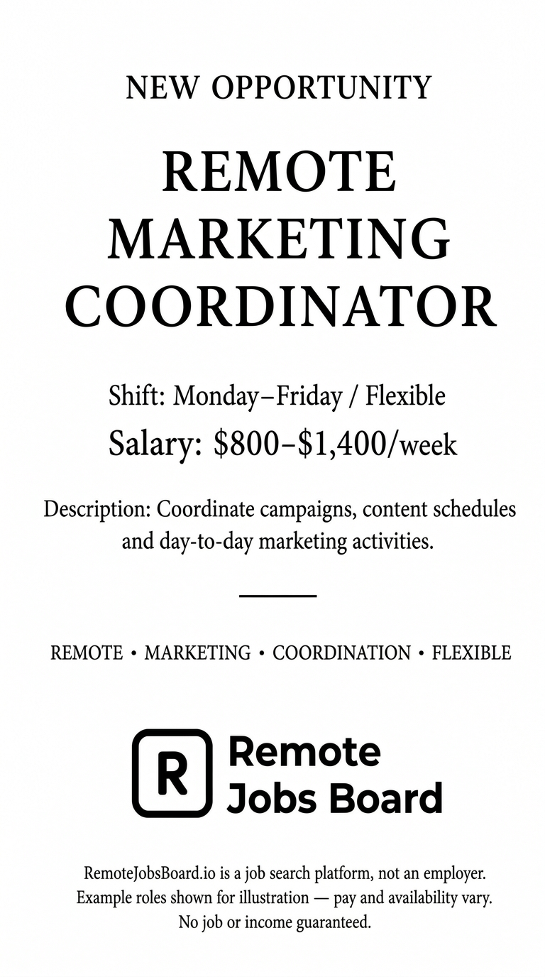 Remote Jobs Board - Work From Anywhere Facebook ad