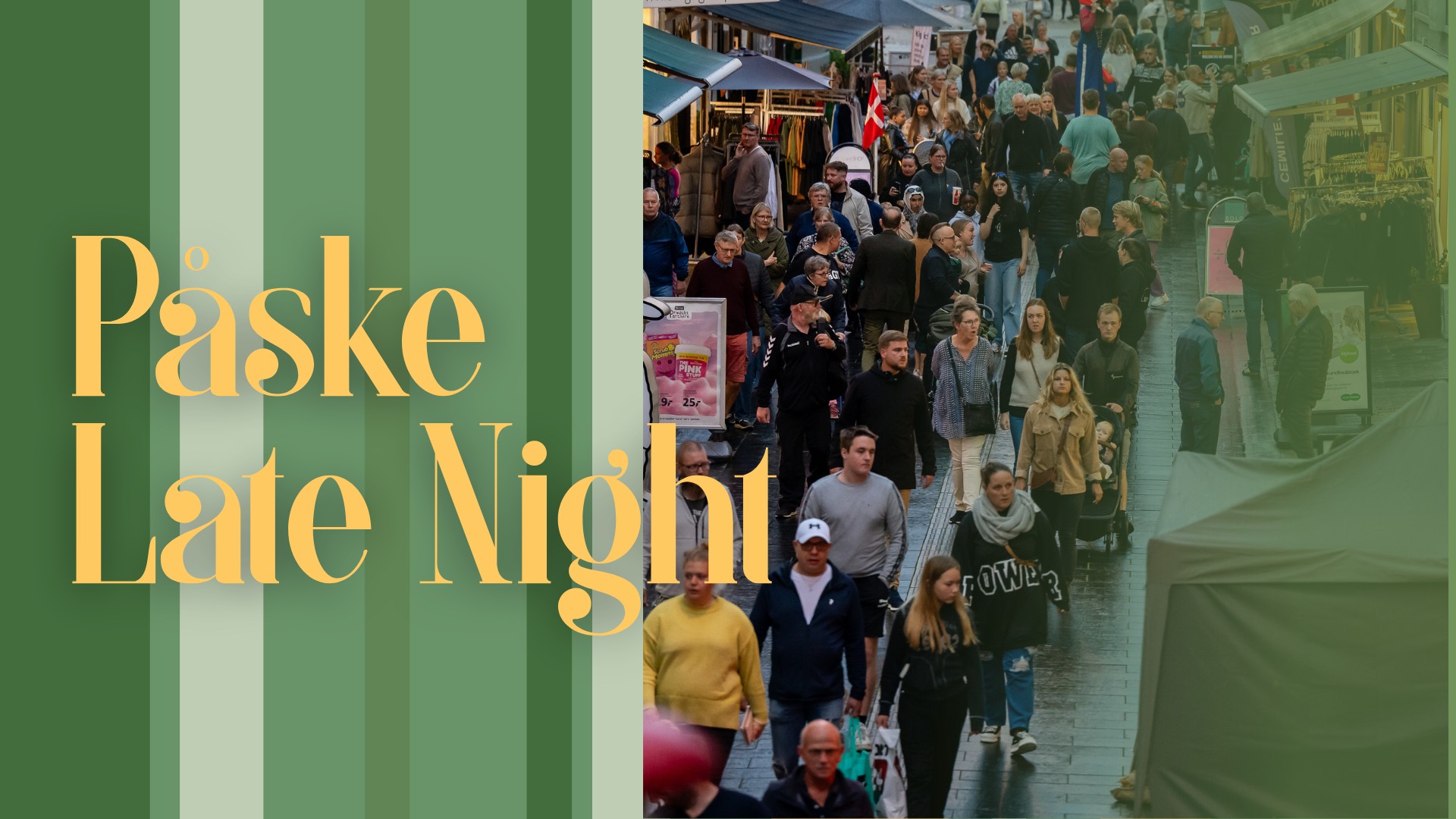 Vores Nykøbing Facebook ad: Påske Late Night