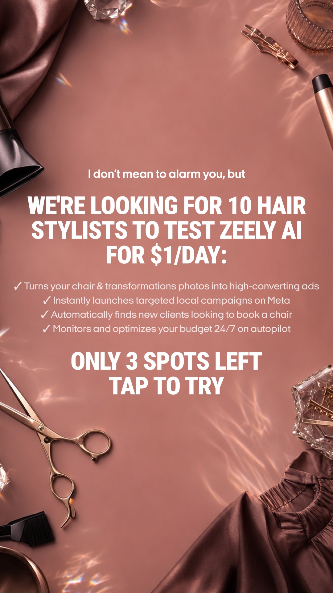 Zeely Facebook ad