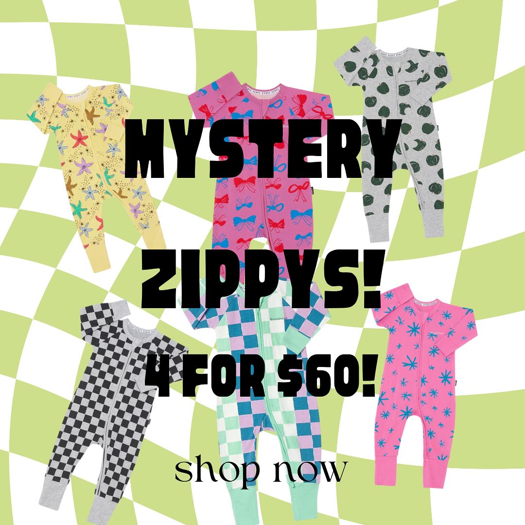 Brighter Babes NZ Facebook ad: 4 Mystery Wondersuits