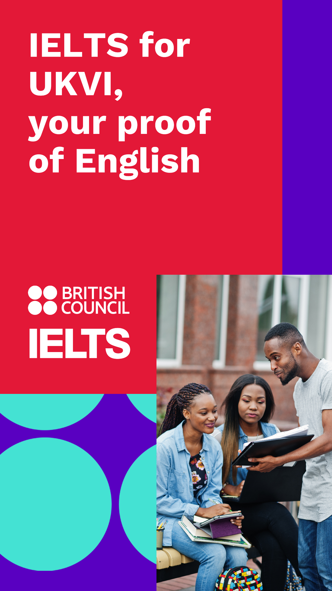Take IELTS Official Facebook ad from Aug 11, 2026