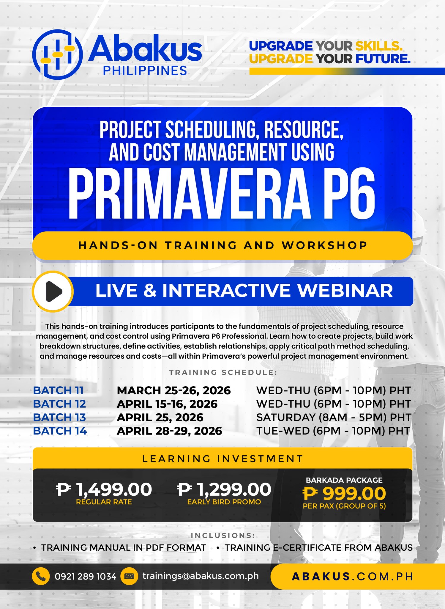 Abakus Trainings Philippines Facebook ad