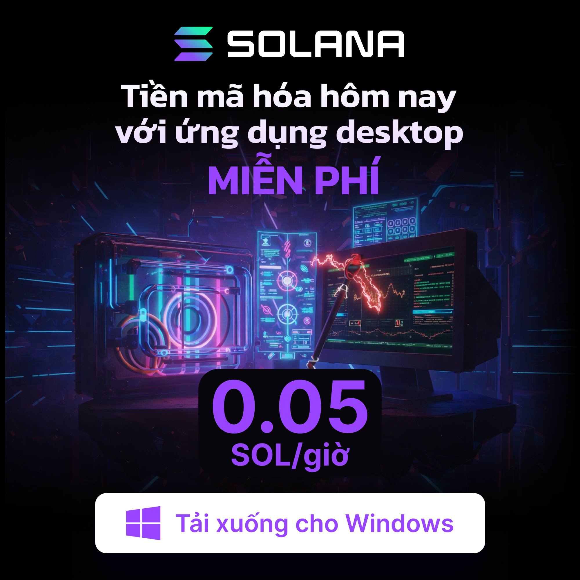 Global Crypto Community Hub Facebook ad