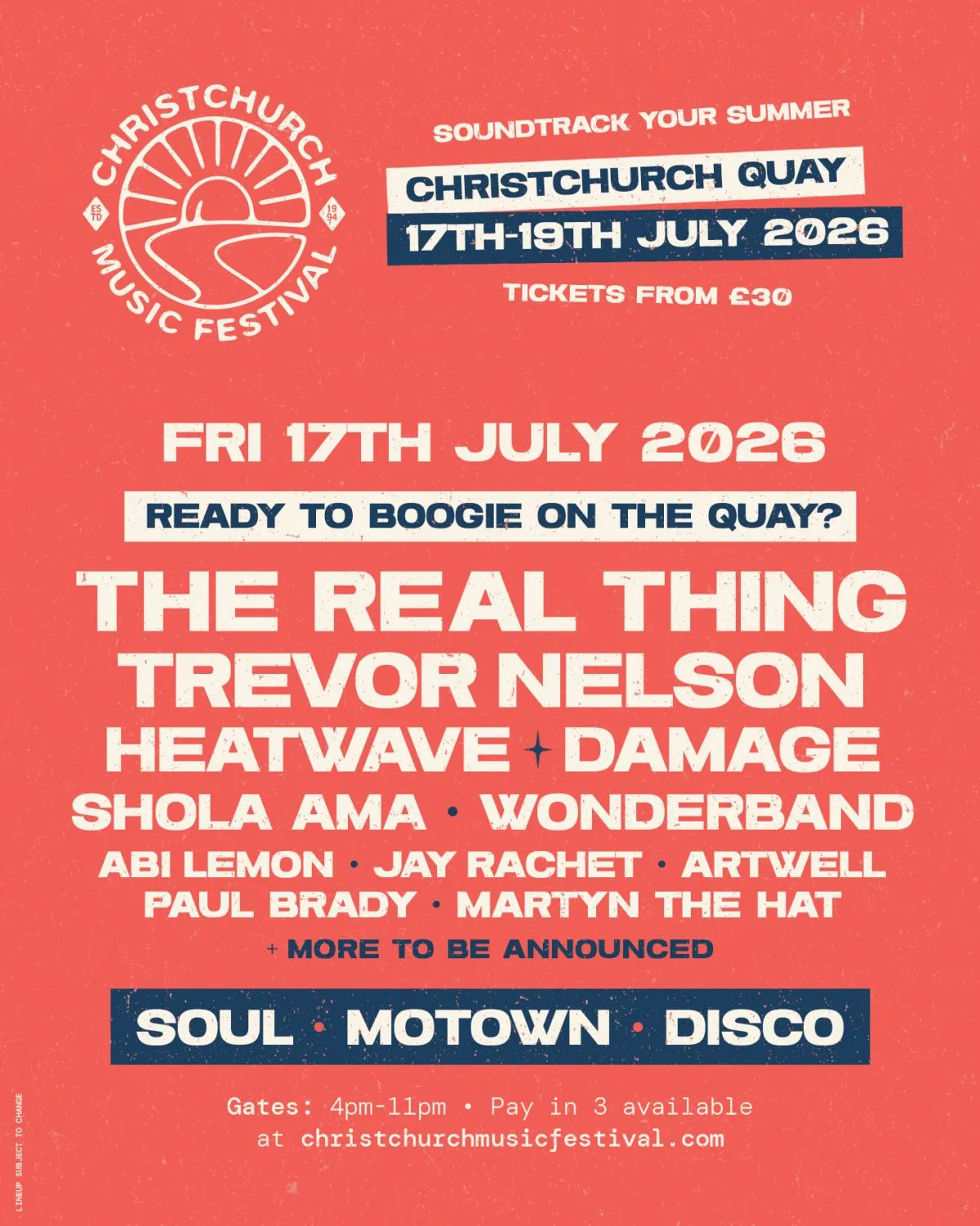 Boogie on the Quay Facebook ad: Ready to Boogie on the Quay?