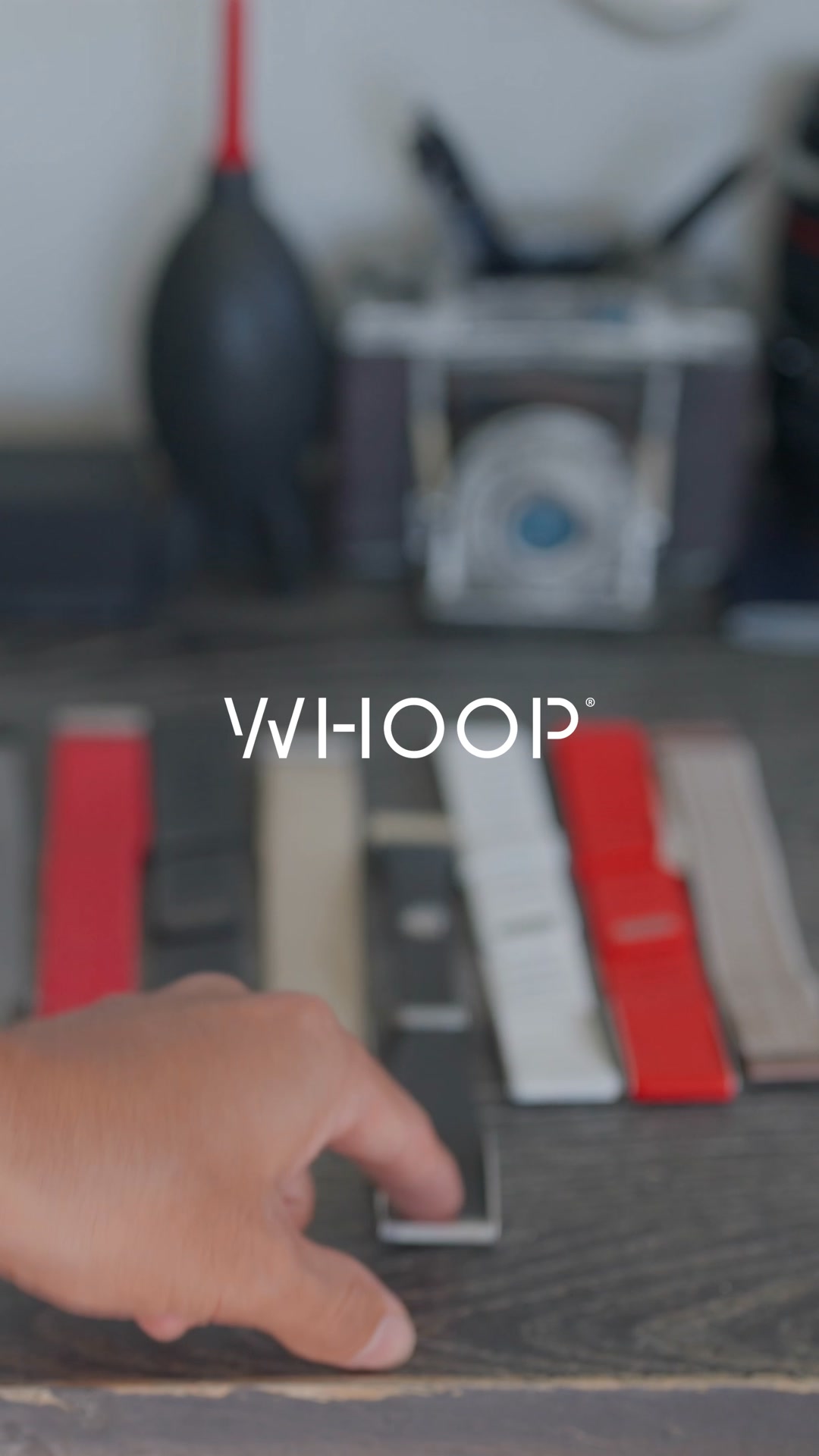 WHOOP Facebook ad: Improve your runs with data