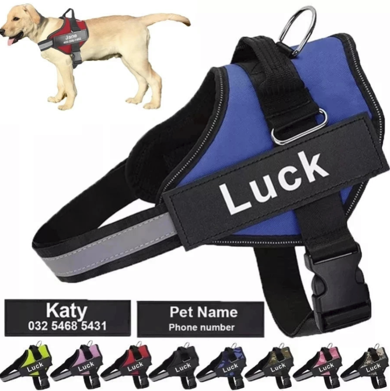 Shoptechpet Facebook ad: The #1 Personalized No-Pull Harness (50% OFF)