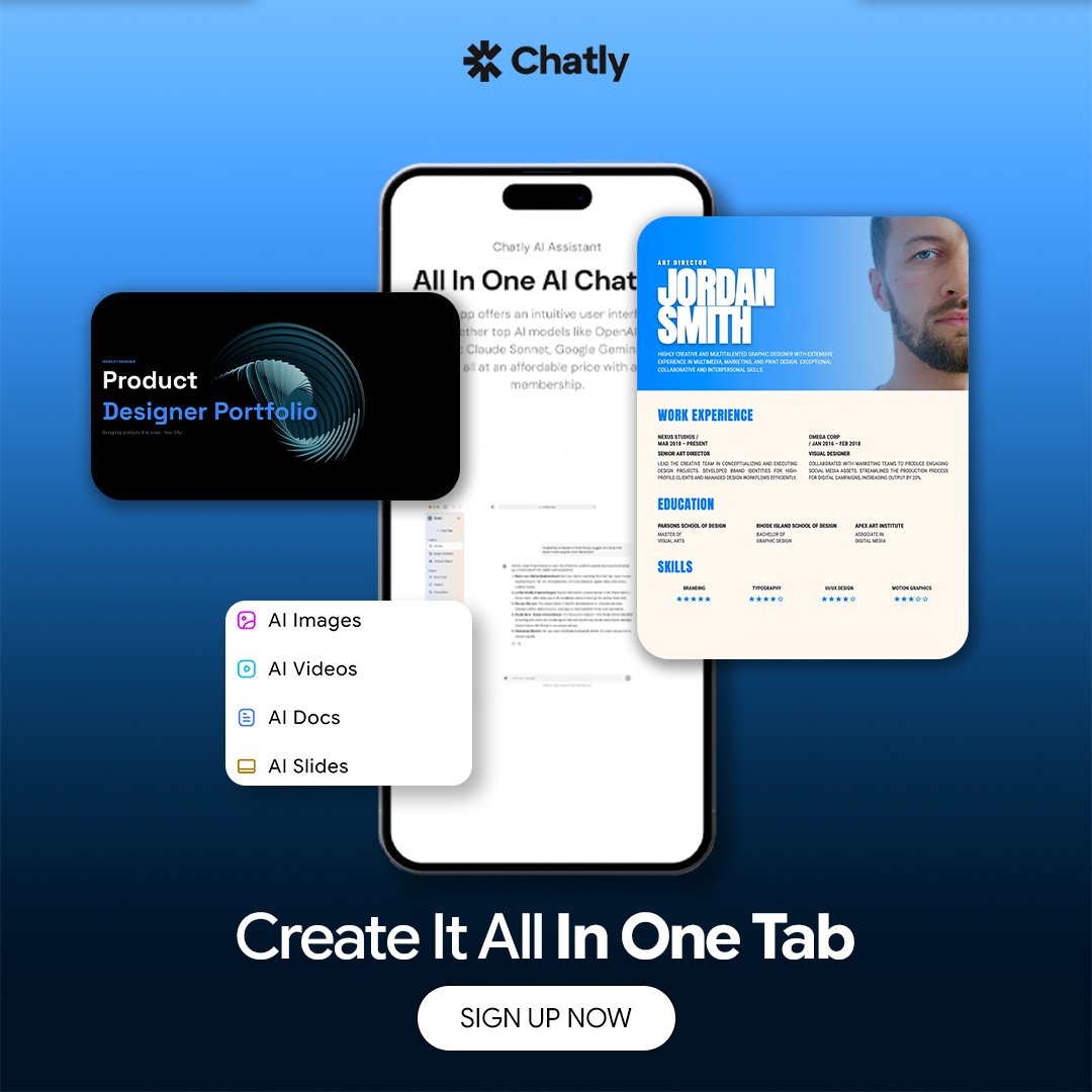 Chatly Facebook ad
